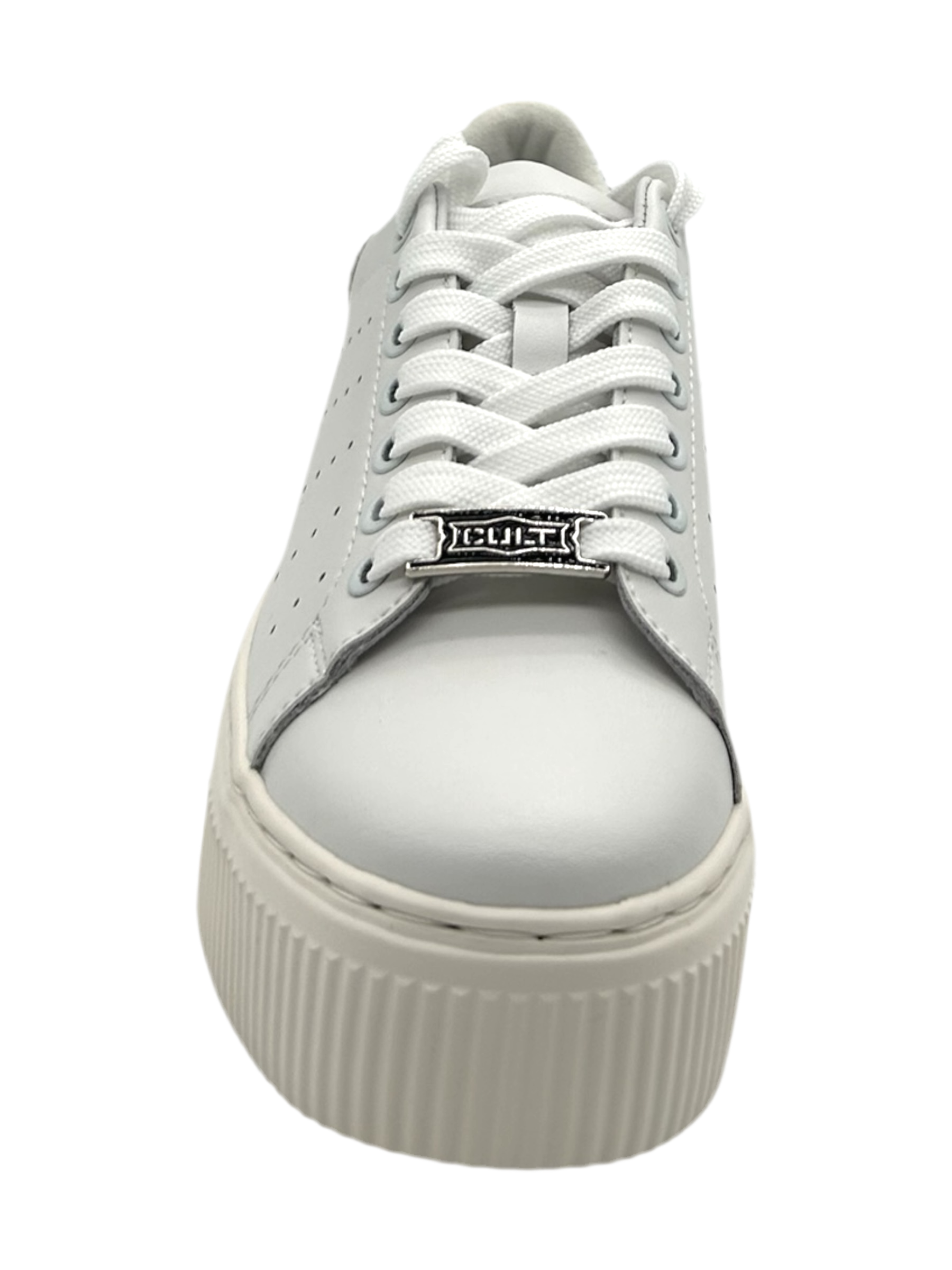 Sneakers pelle donna CULT White - Perry 3162 -