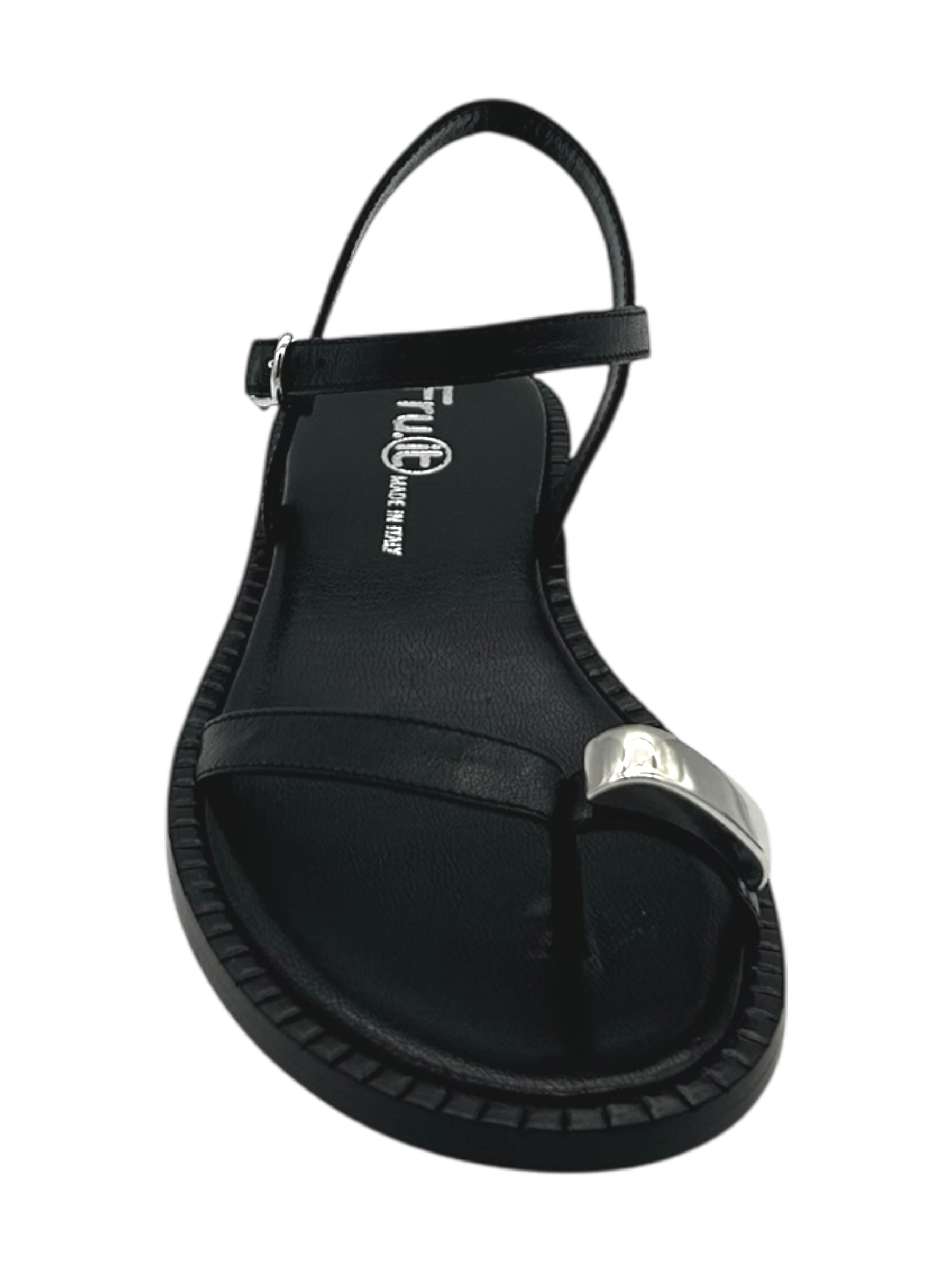 Sandalo pelle donna FRU.IT Black - 9191 -