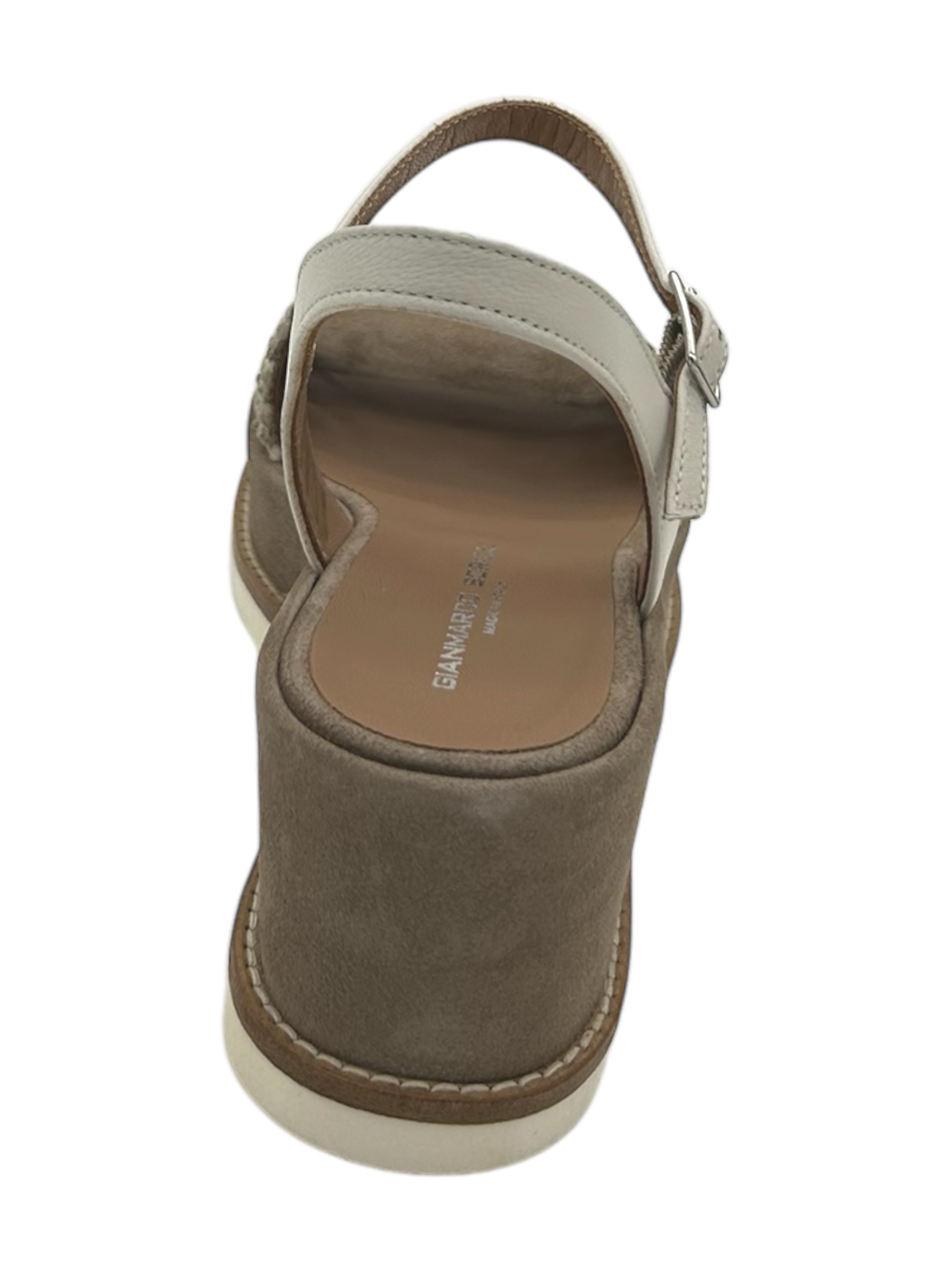 Sandalo pelle donna GIANMARCO SORELLI Naturale - 2162 Jil -