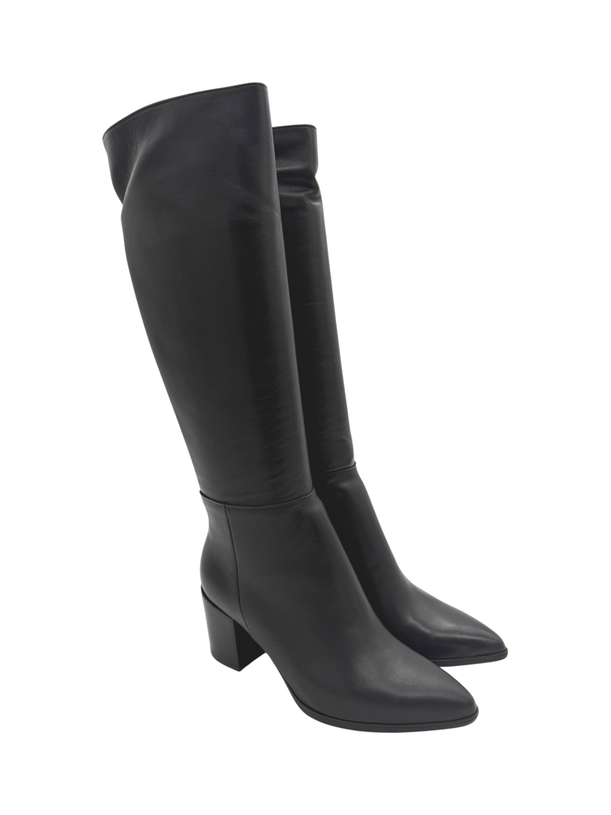 Stivale donna Maja by Valery AV84 in pelle nera