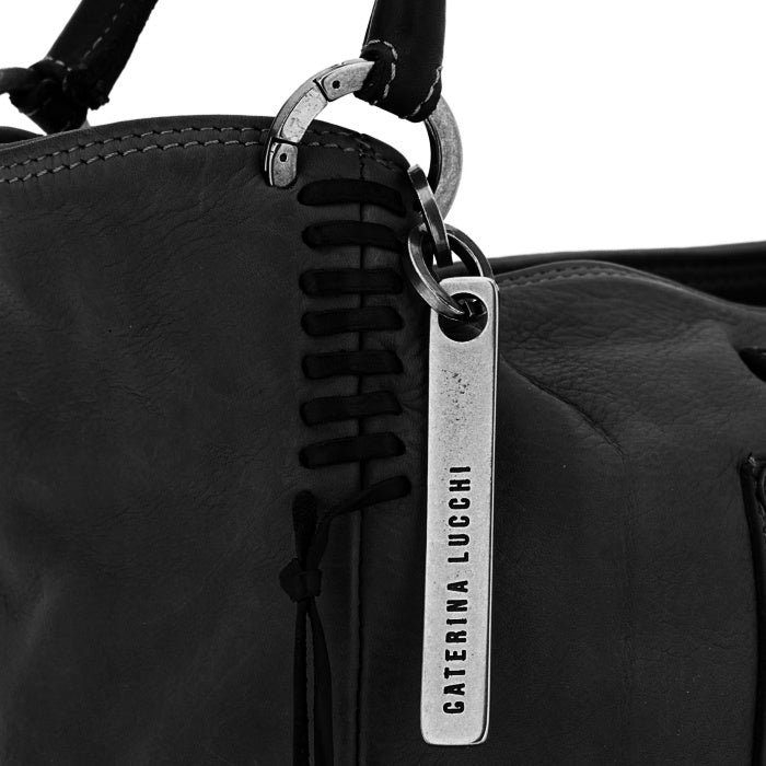 Borsa pelle Caterina Lucchi Black - L011933ND -