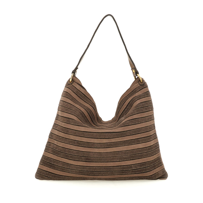 Borsa pelle Caterina Lucchi Taupe - L012830ND -