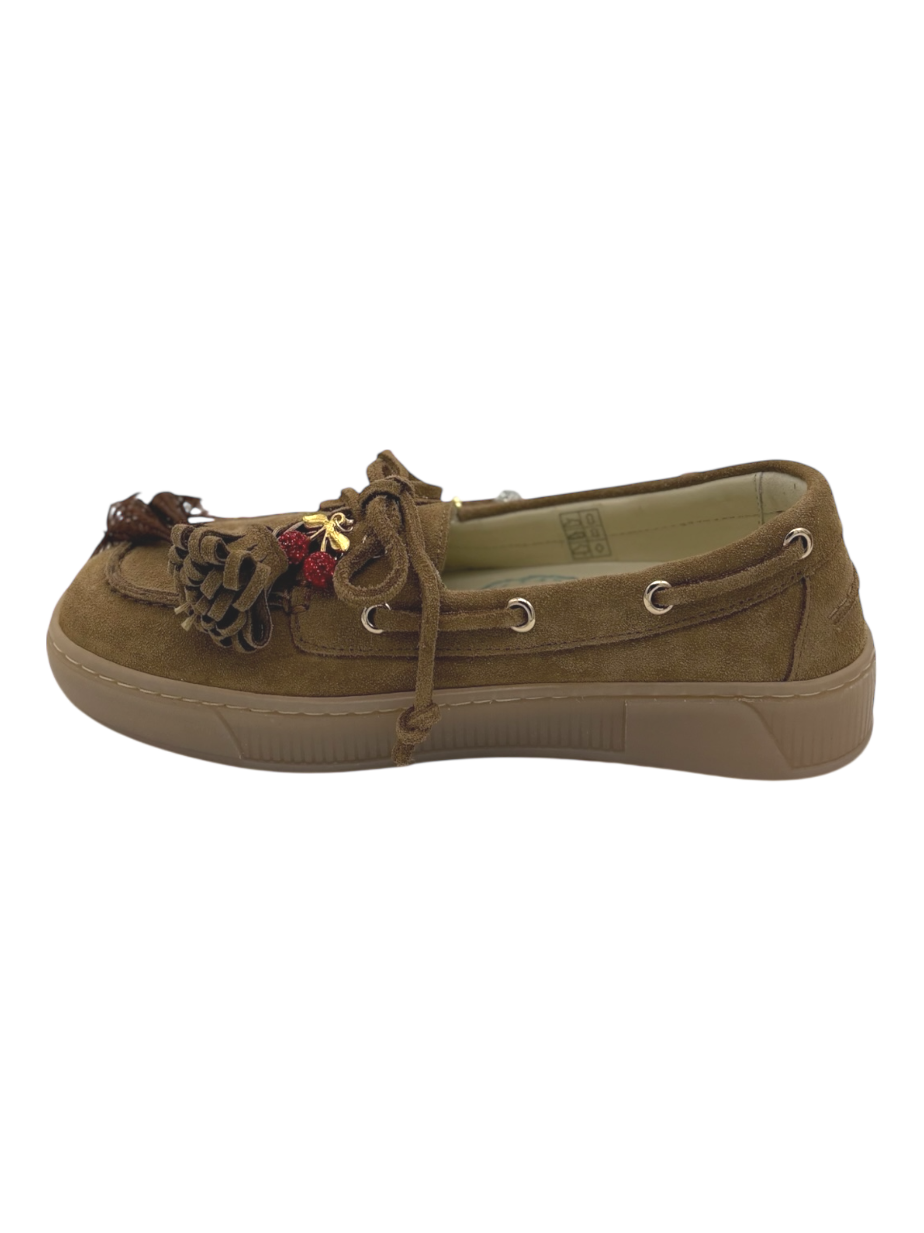 Mocassino pelle donna GIO+ Cuoio - Moka00 -
