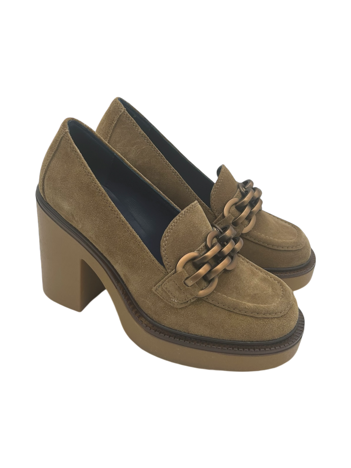 Mocassini JW Anderson In Pelle Marrone – Donna, Taglia 37 EU / 7 US, Nuovi In Scatola