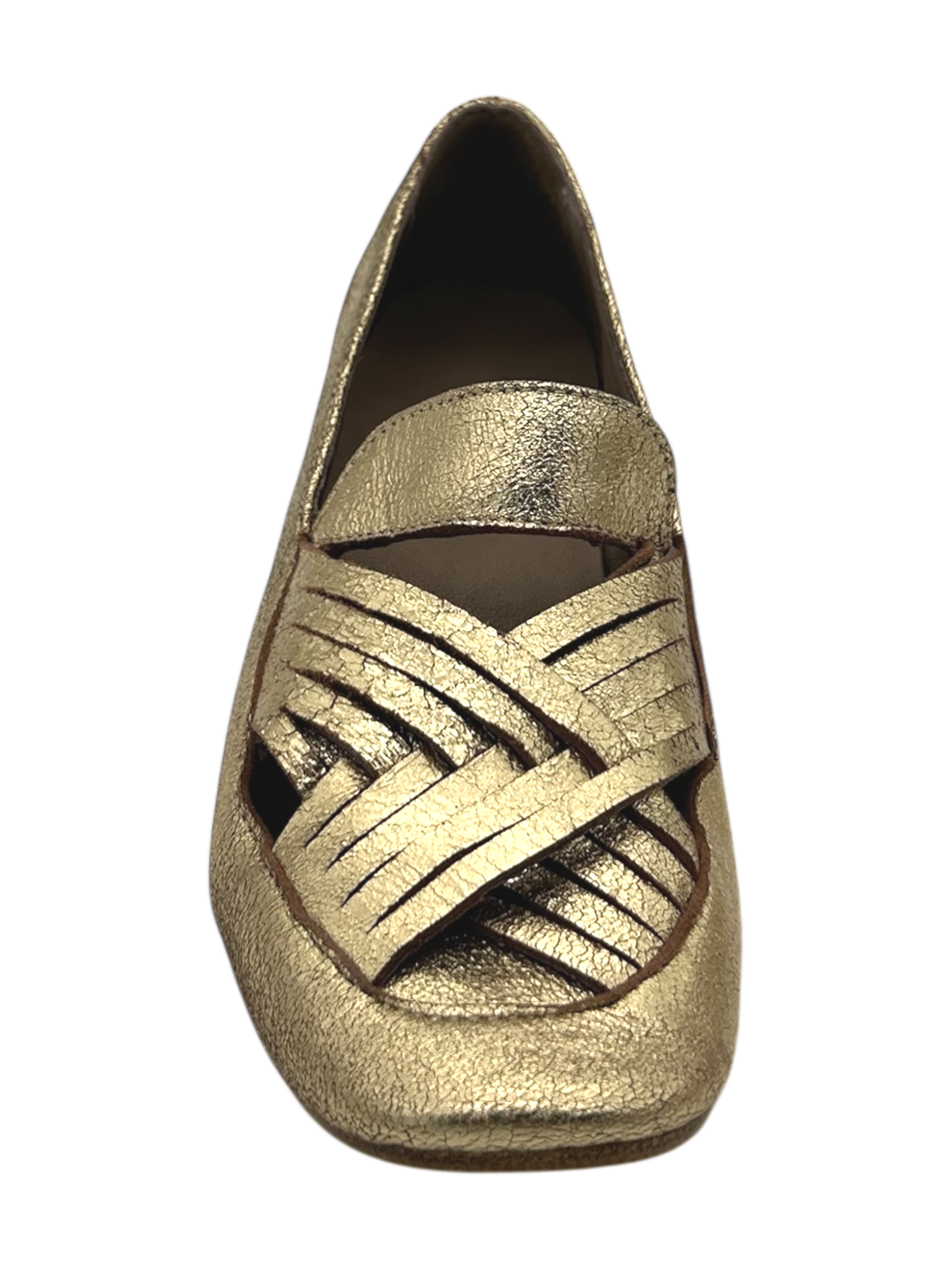 Mocassino pelle donna Kudetà Oro - 514902 -