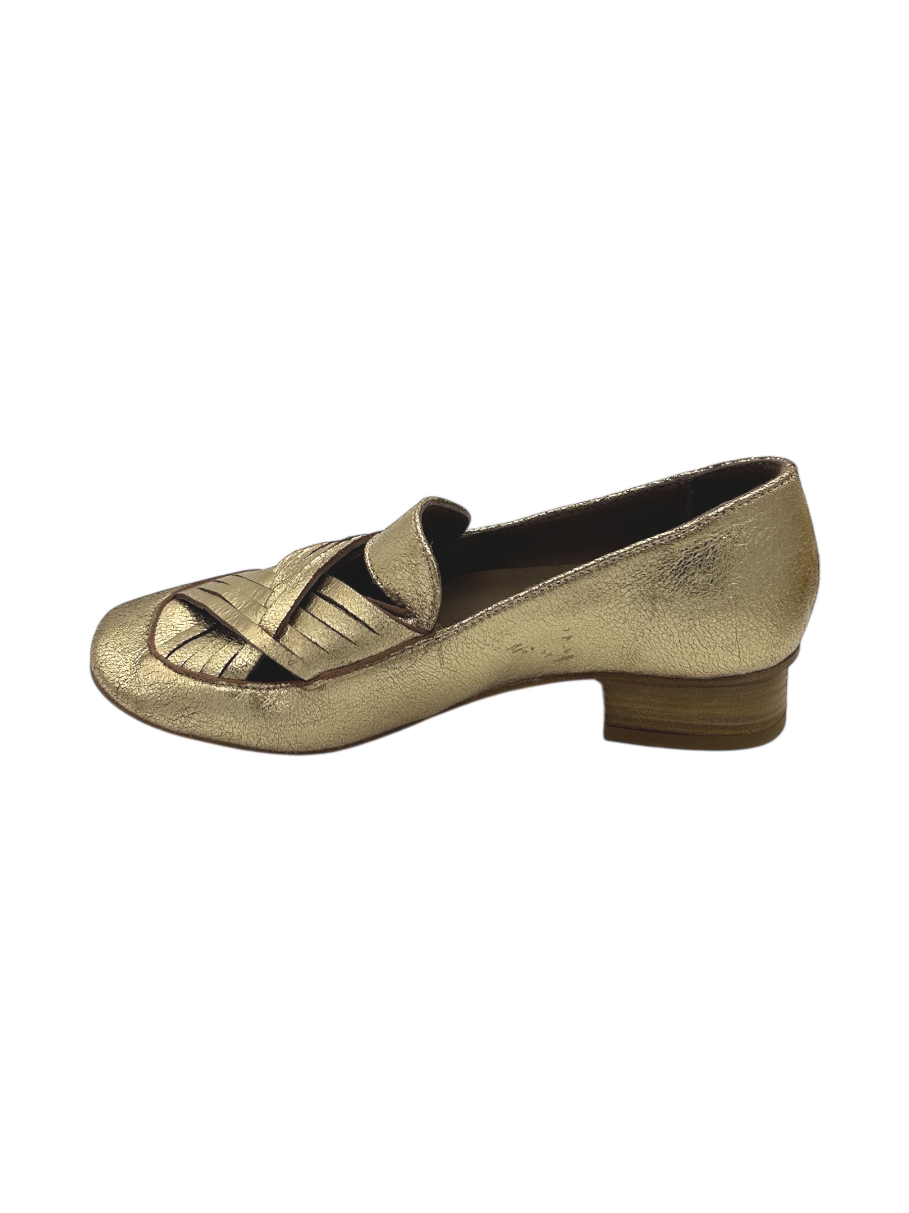 Mocassino pelle donna Kudetà Oro - 514902 -