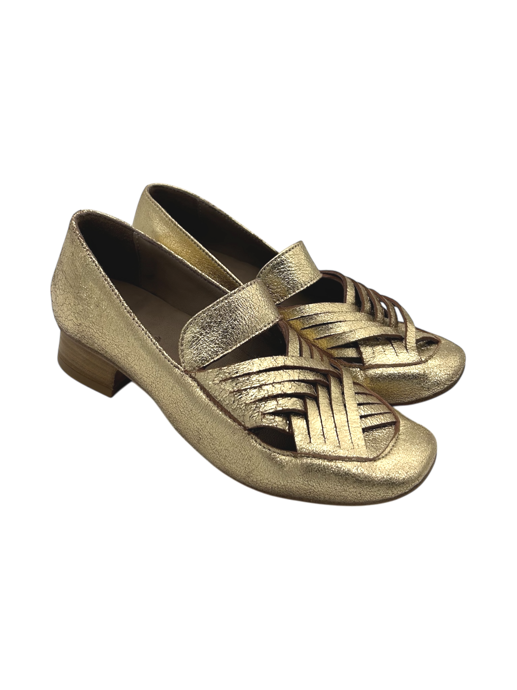 Mocassino pelle donna Kudetà Oro - 514902 -