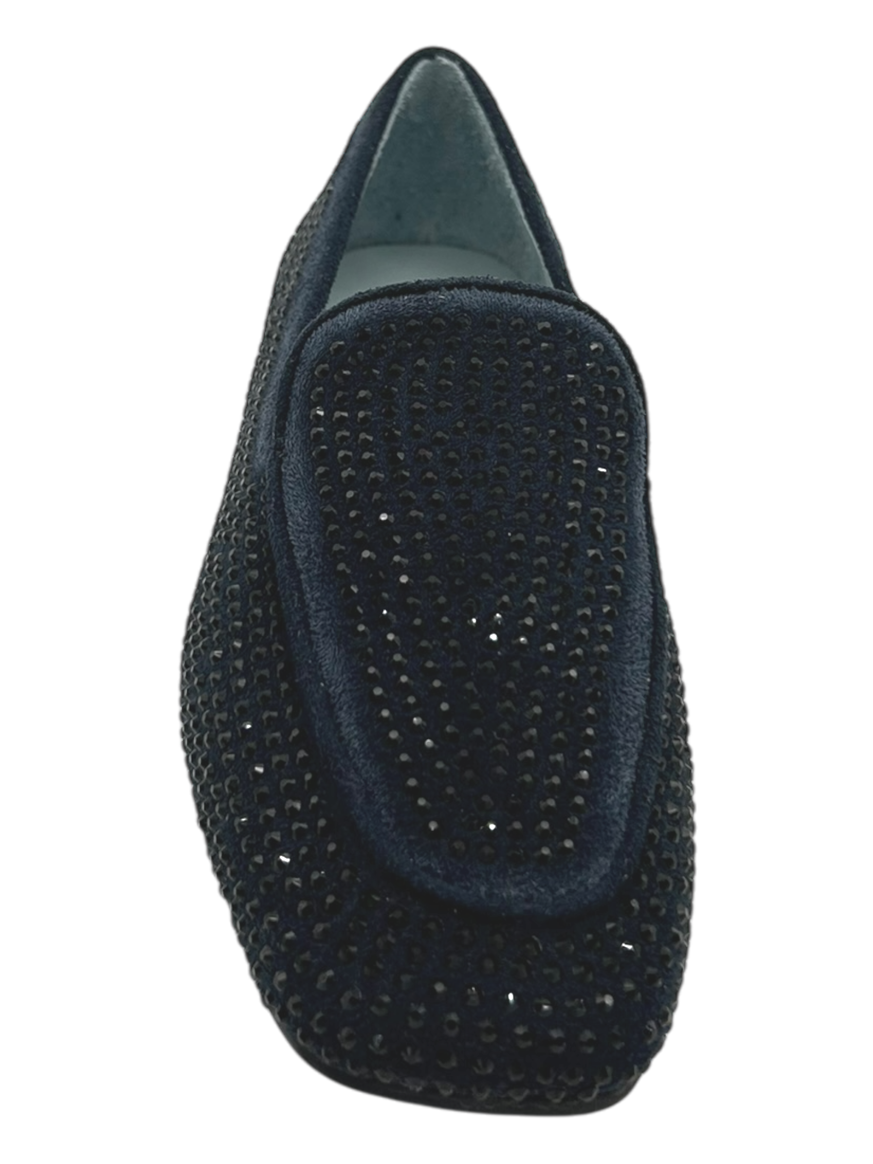 Mocassino donna La Vitrina by Valery camoscio Blue navy - X04-3 -