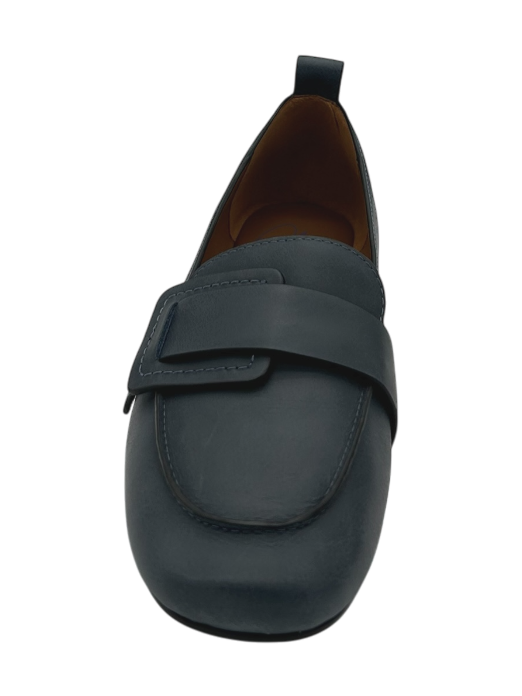 Mocassino pelle donna Miss Olivia Navy - Adele -