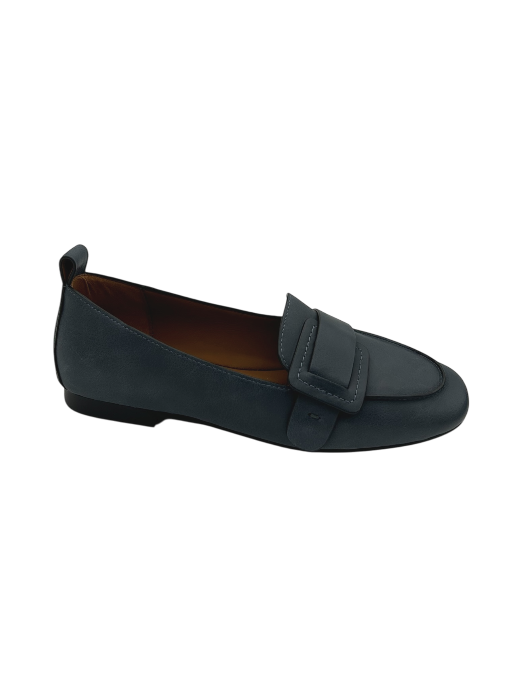 Mocassino pelle donna Miss Olivia Navy - Adele -