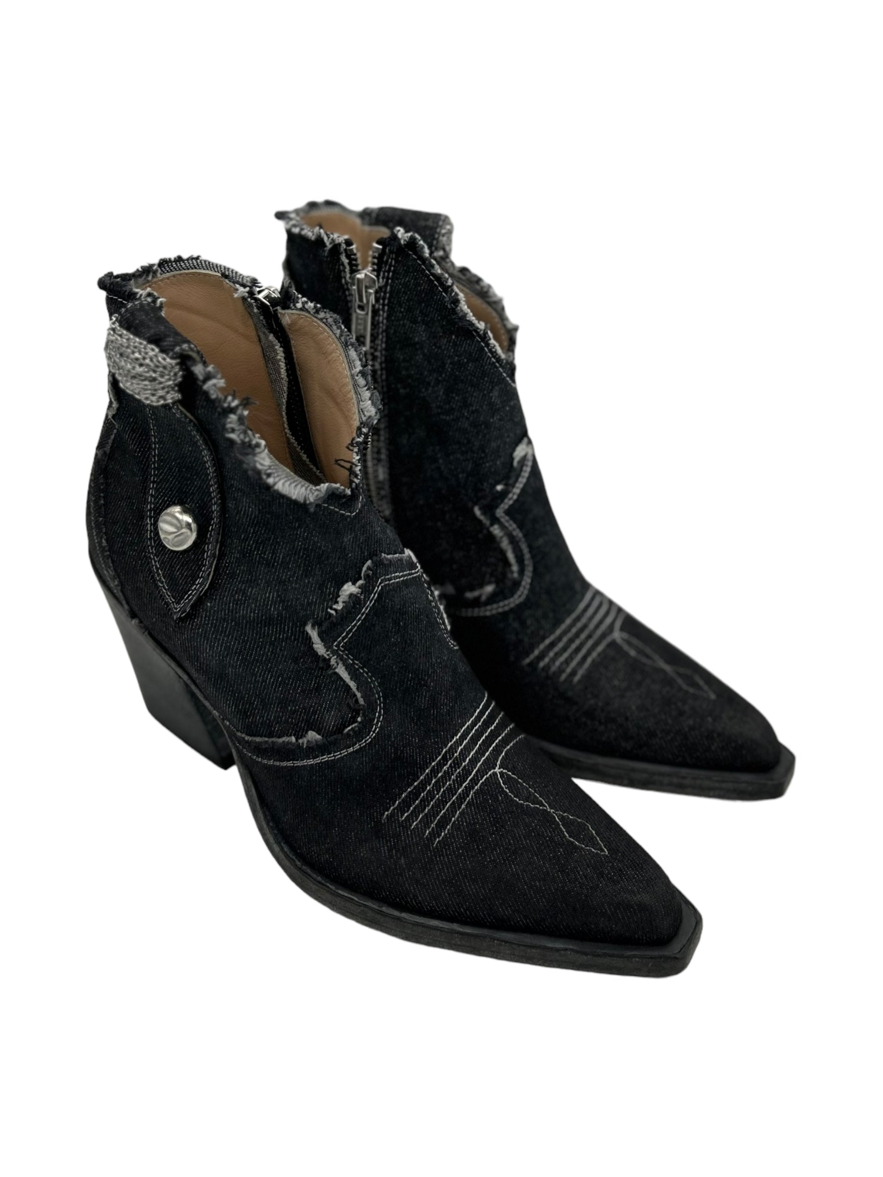 Stivaletto donna FRU.IT Jeans Black - 8575 -