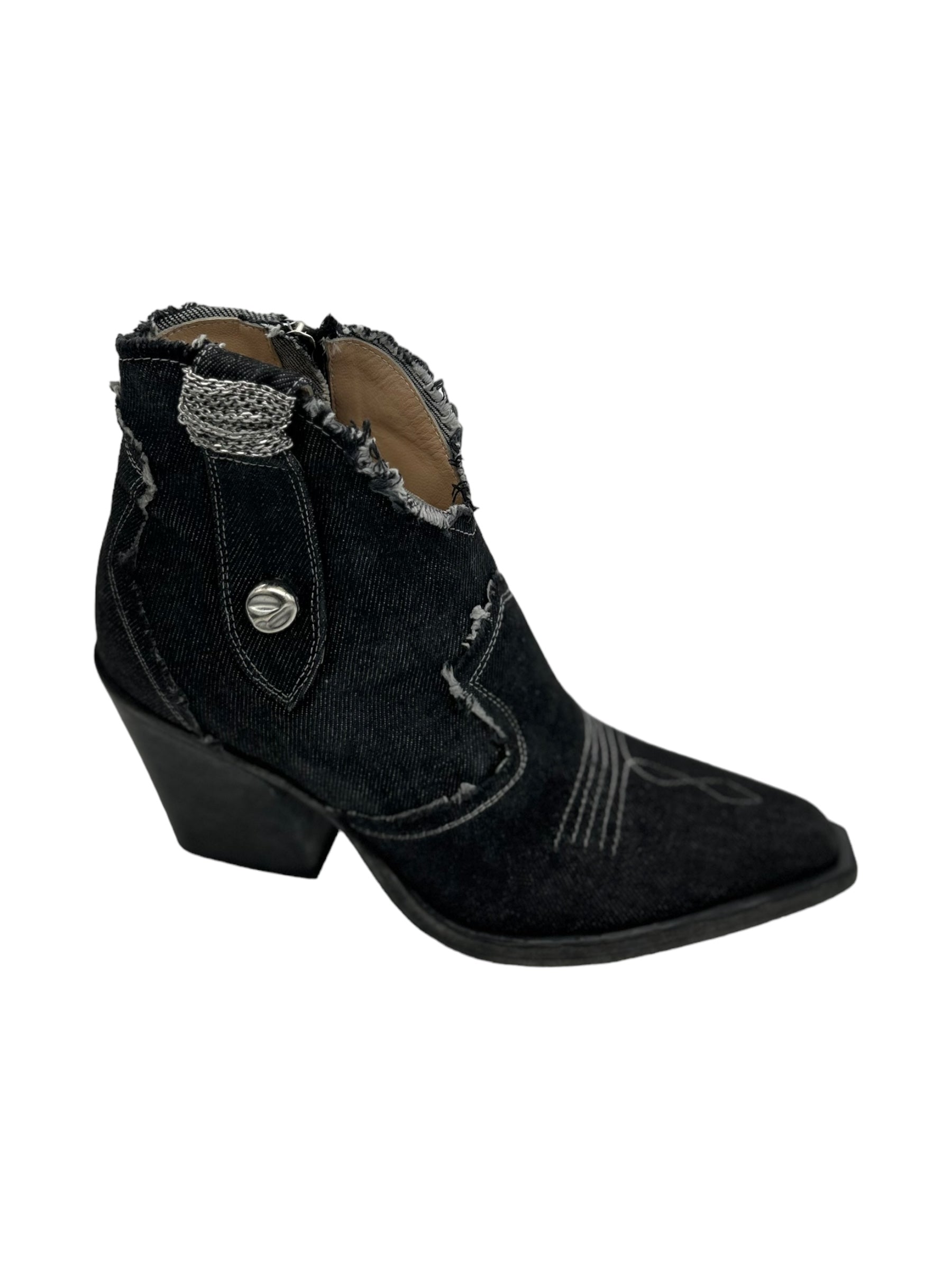 Stivaletto donna FRU.IT Jeans Black - 8575 -
