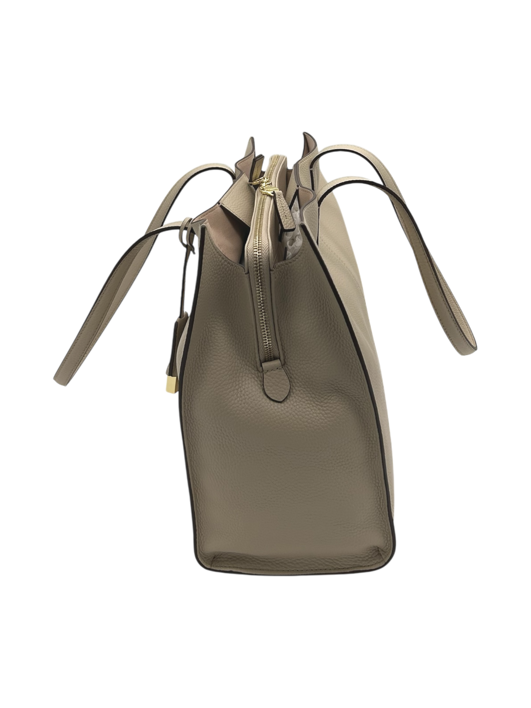 Borsa pelle Nannini Beige - 18651 -