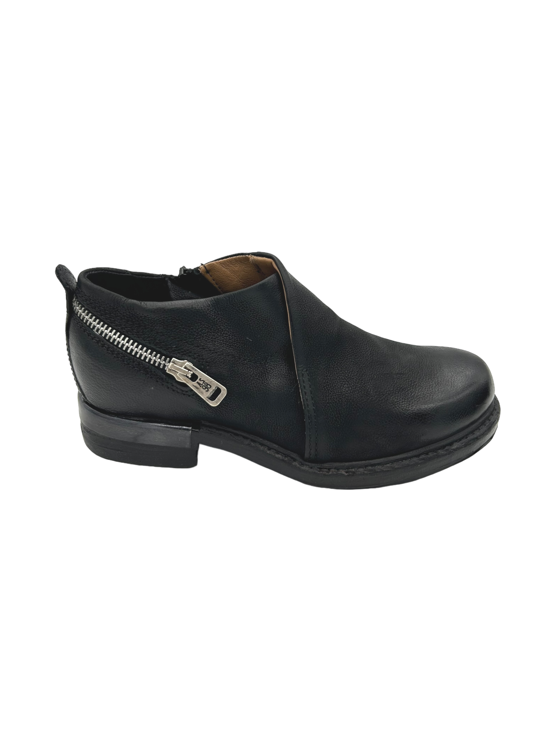 Scarpa pelle donna AS98 Nero - B80111 -