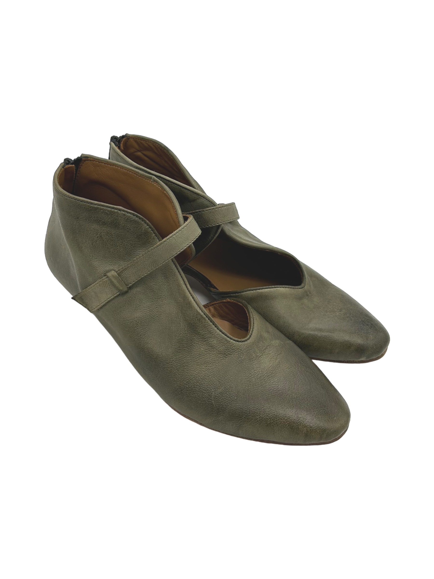 Scarpa pelle donna Kudetà Salvia - 013101 -