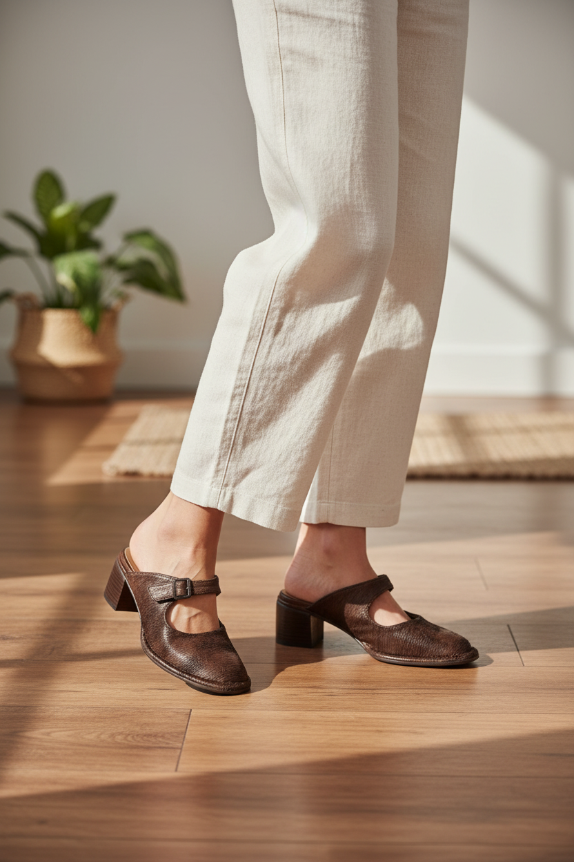 Sabot pelle donna Kudetà Intagliato Testa Moro 614207