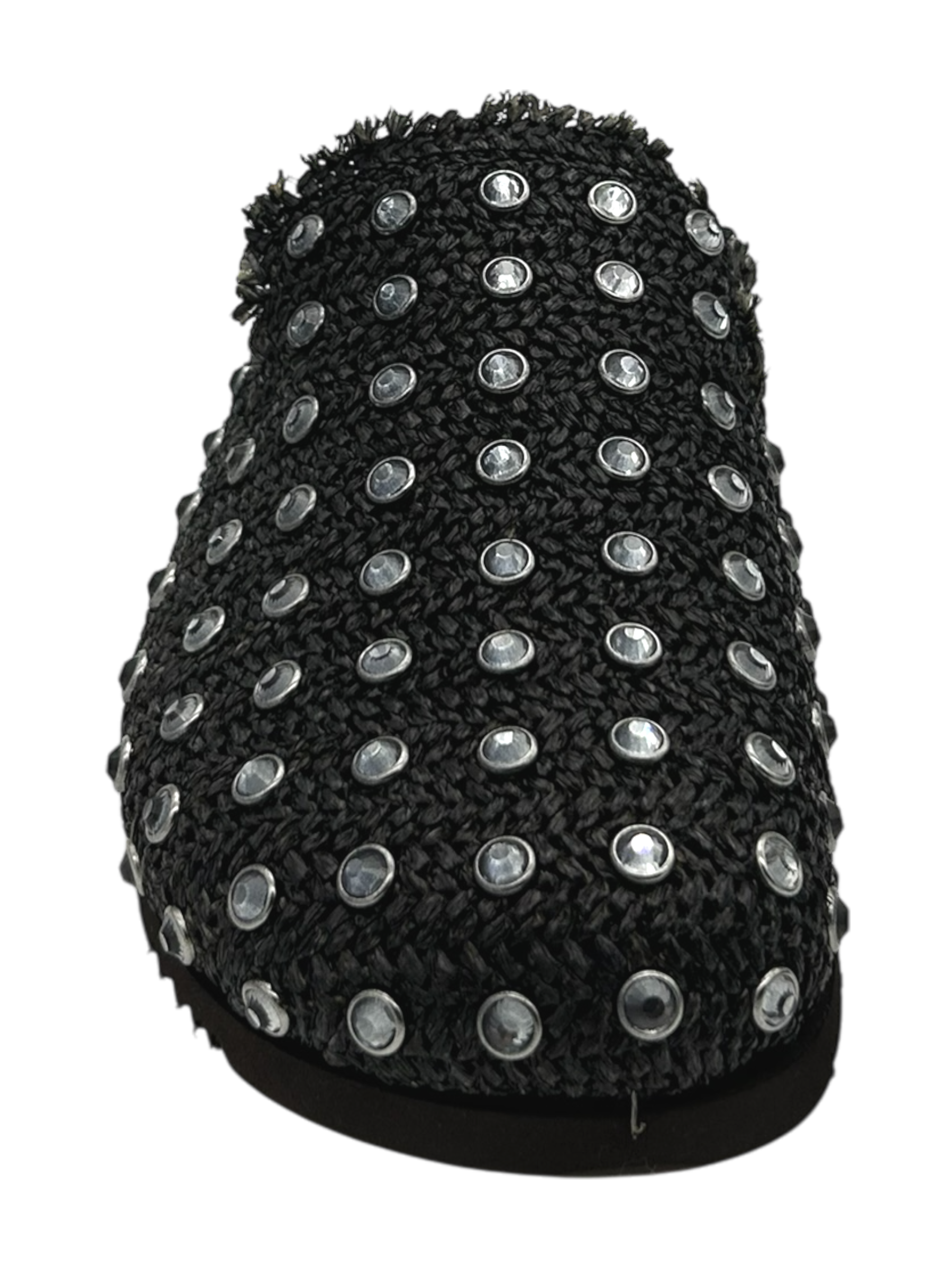 Sabot Black Rose by Zoe raffia Black - New Youker 01 -