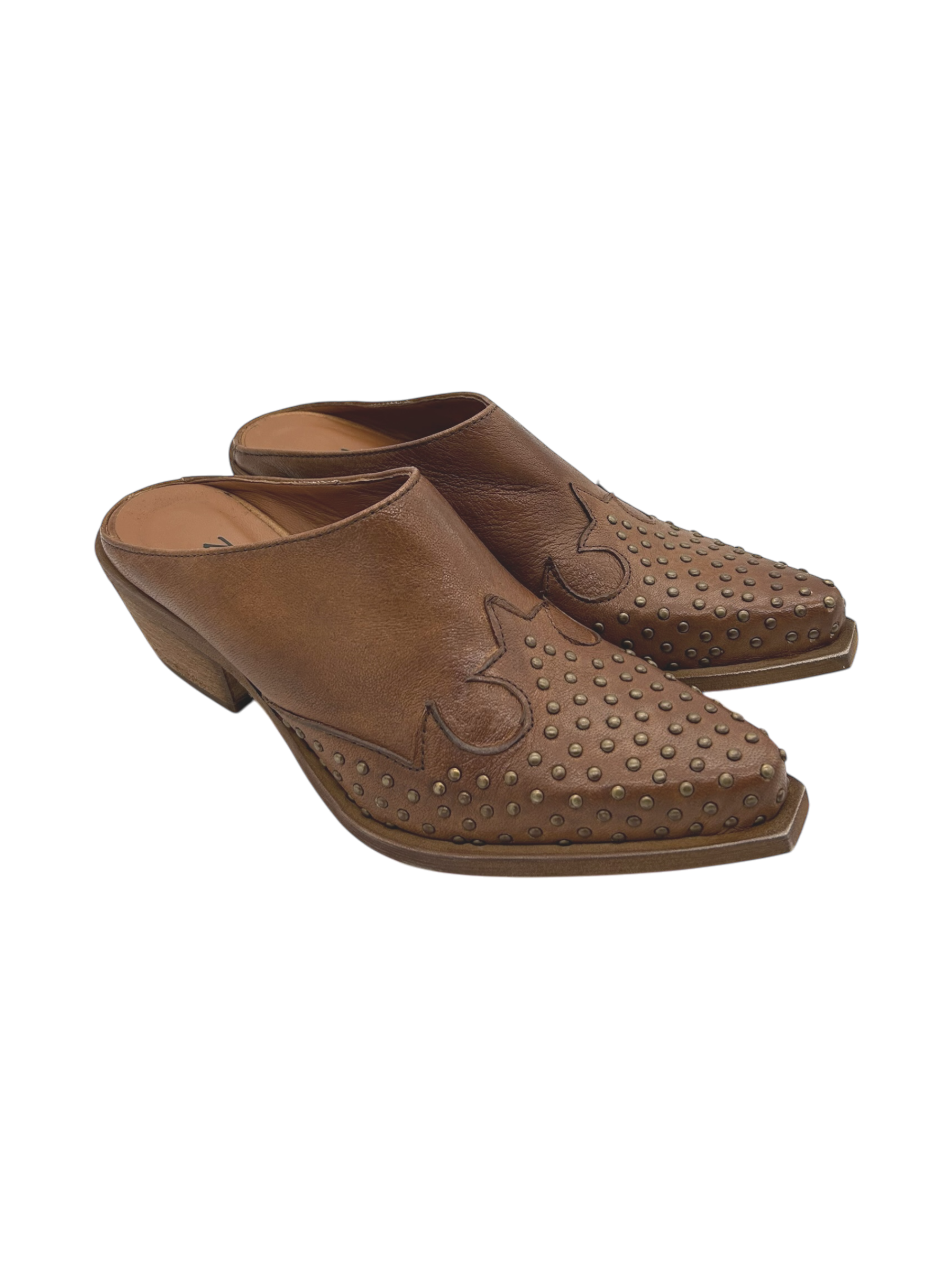Sabot pelle texano Zoe Cuoio - Dakota 03 -