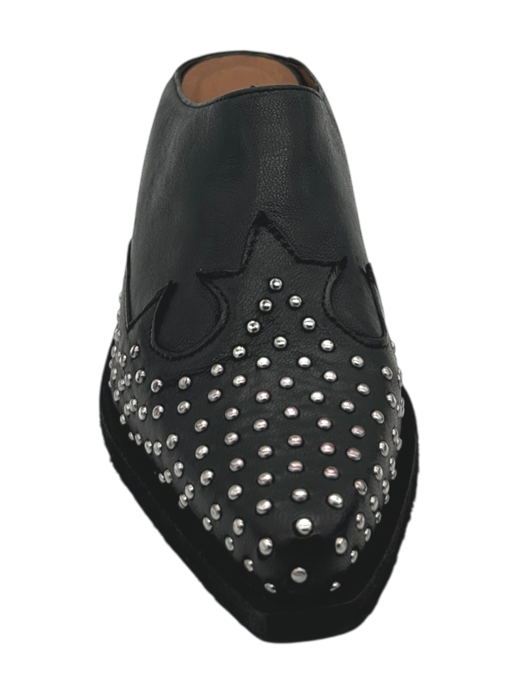 Sabot pelle texano Zoe Nero - Dakota 03 -