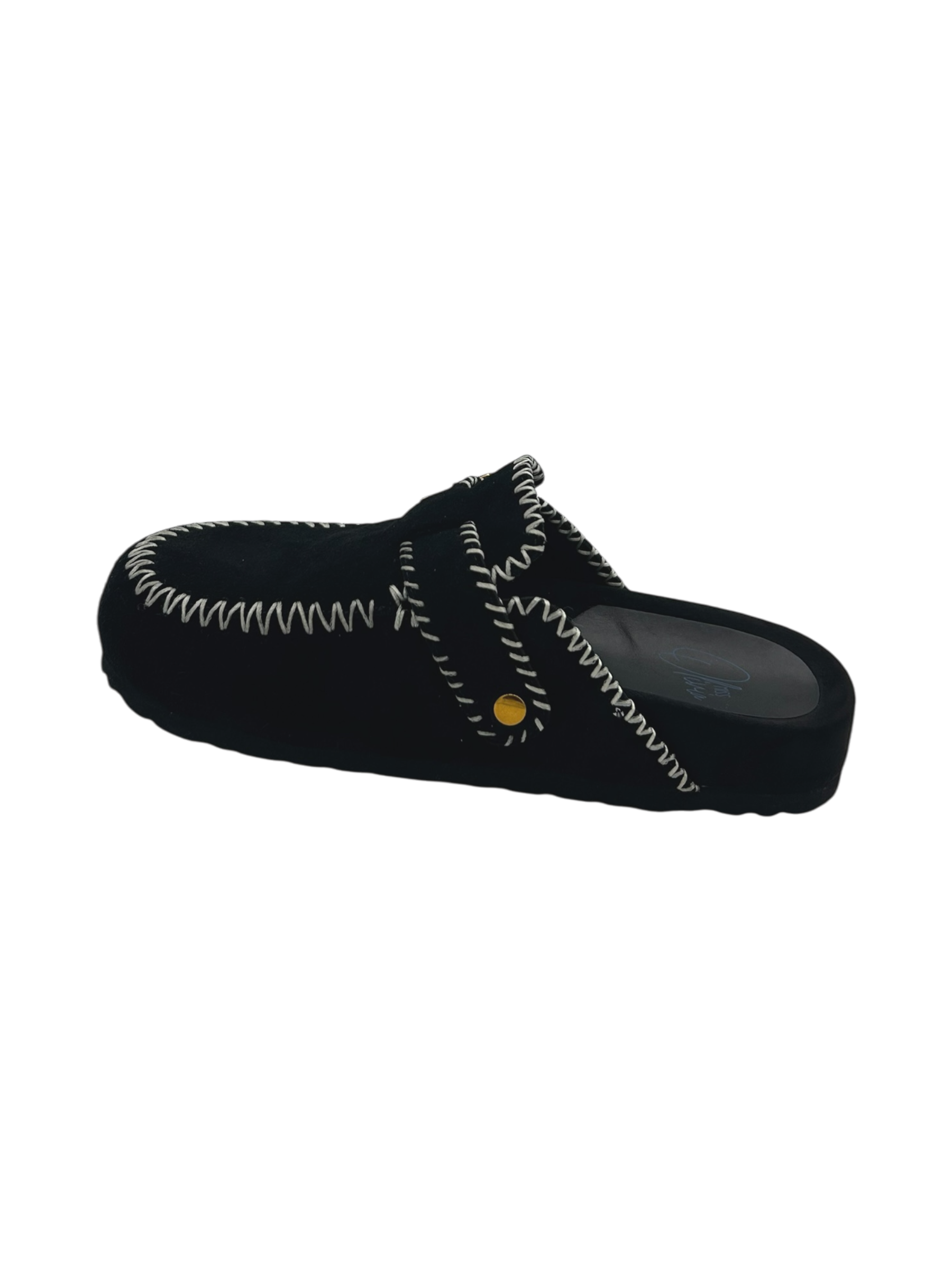 Sabot suede donna Miss Olivia Nero - Iris -