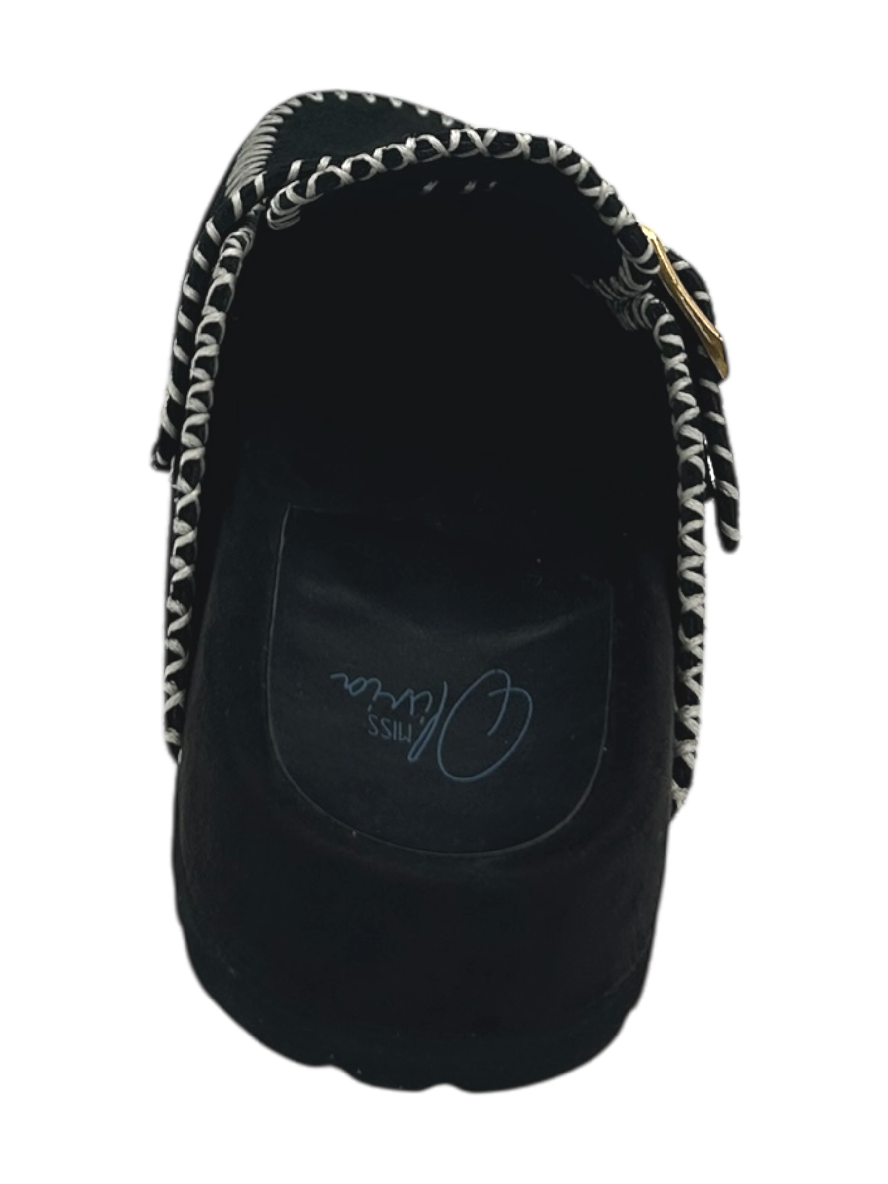 Sabot suede donna Miss Olivia Nero - Iris -