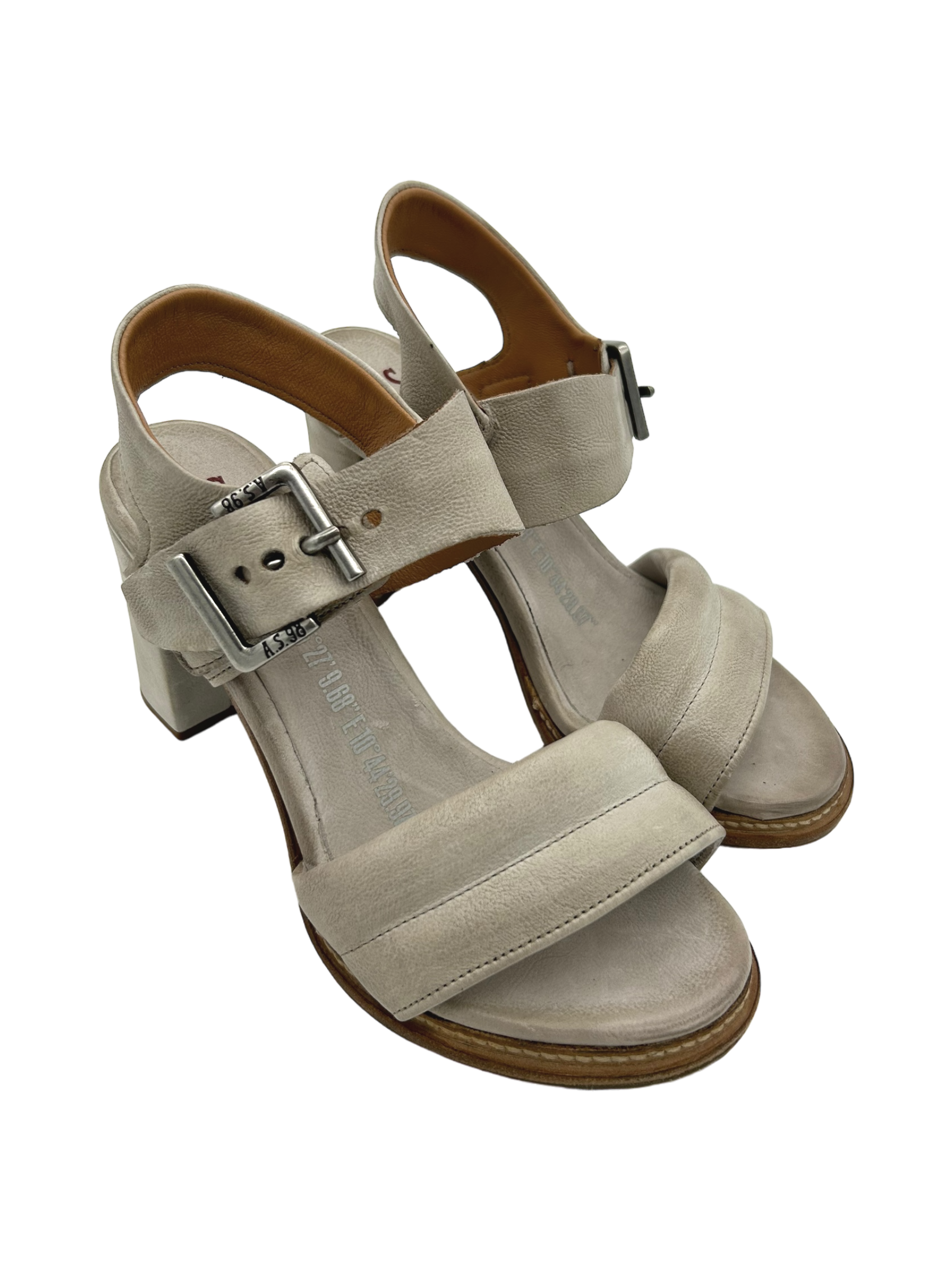 SANDALI M822 Sandali Piatti Donna In Pelle – Pala Larga, Fatti A Mano In Spagna, Suola In Gomma Antiscivolo, Tomaia Morbida, Comodi Per Tutto Il Giorno