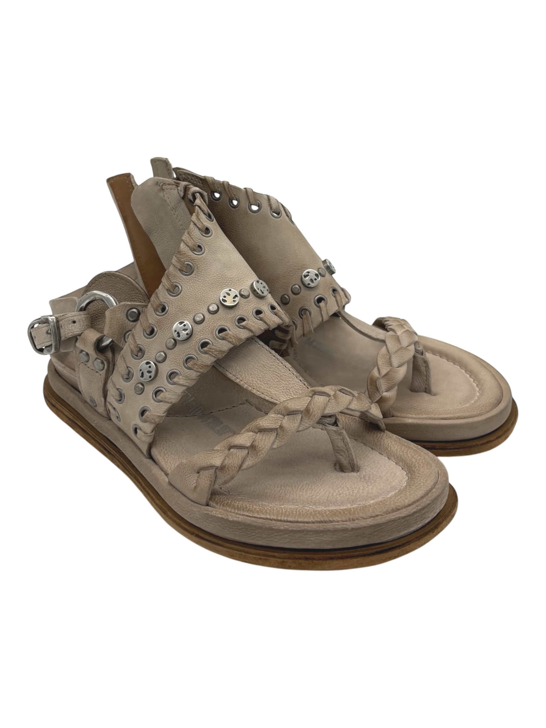 Sandalo pelle donna AS98 Dust - B60025 -