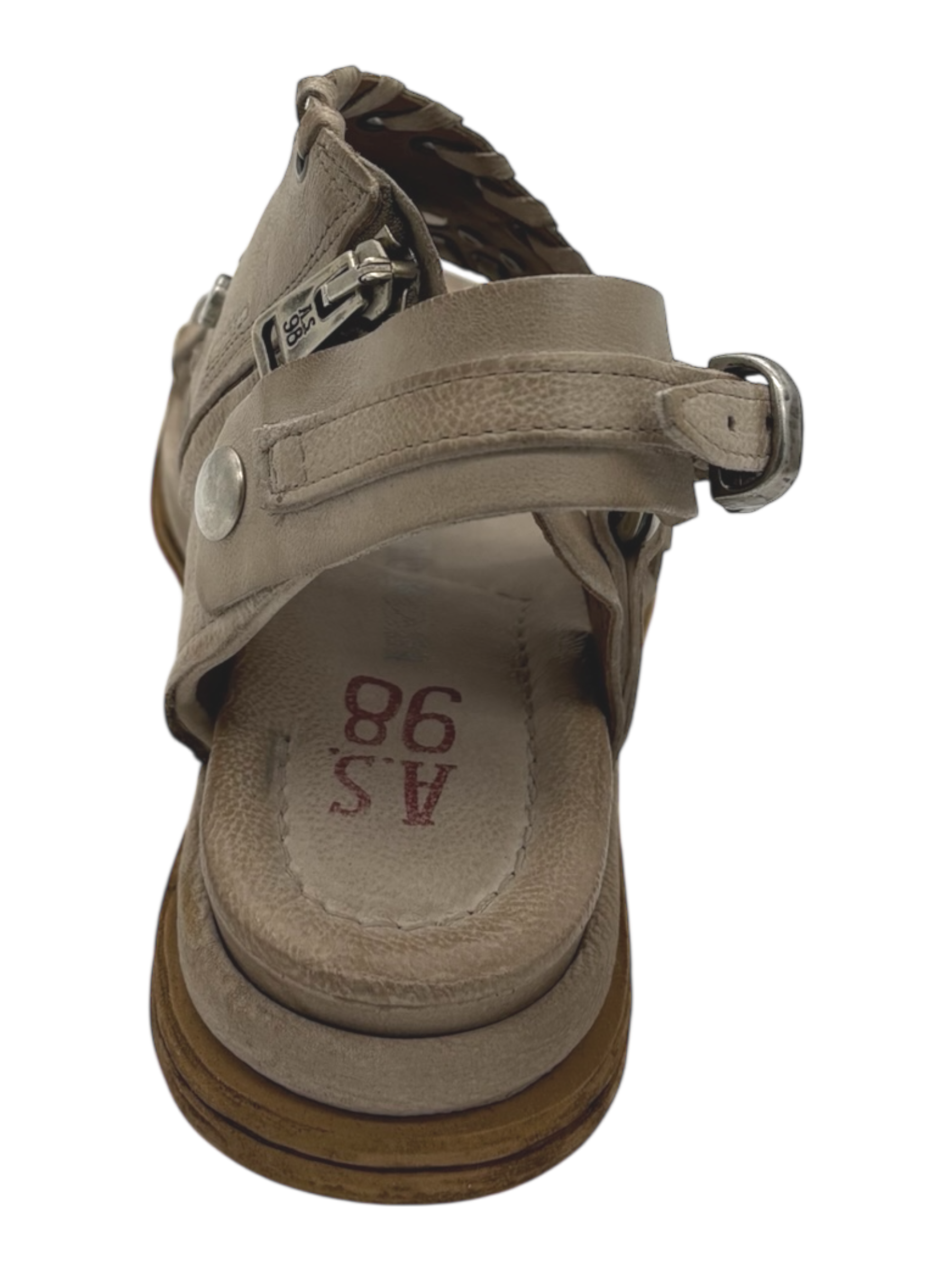 Sandalo pelle donna AS98 Dust - B60025 -