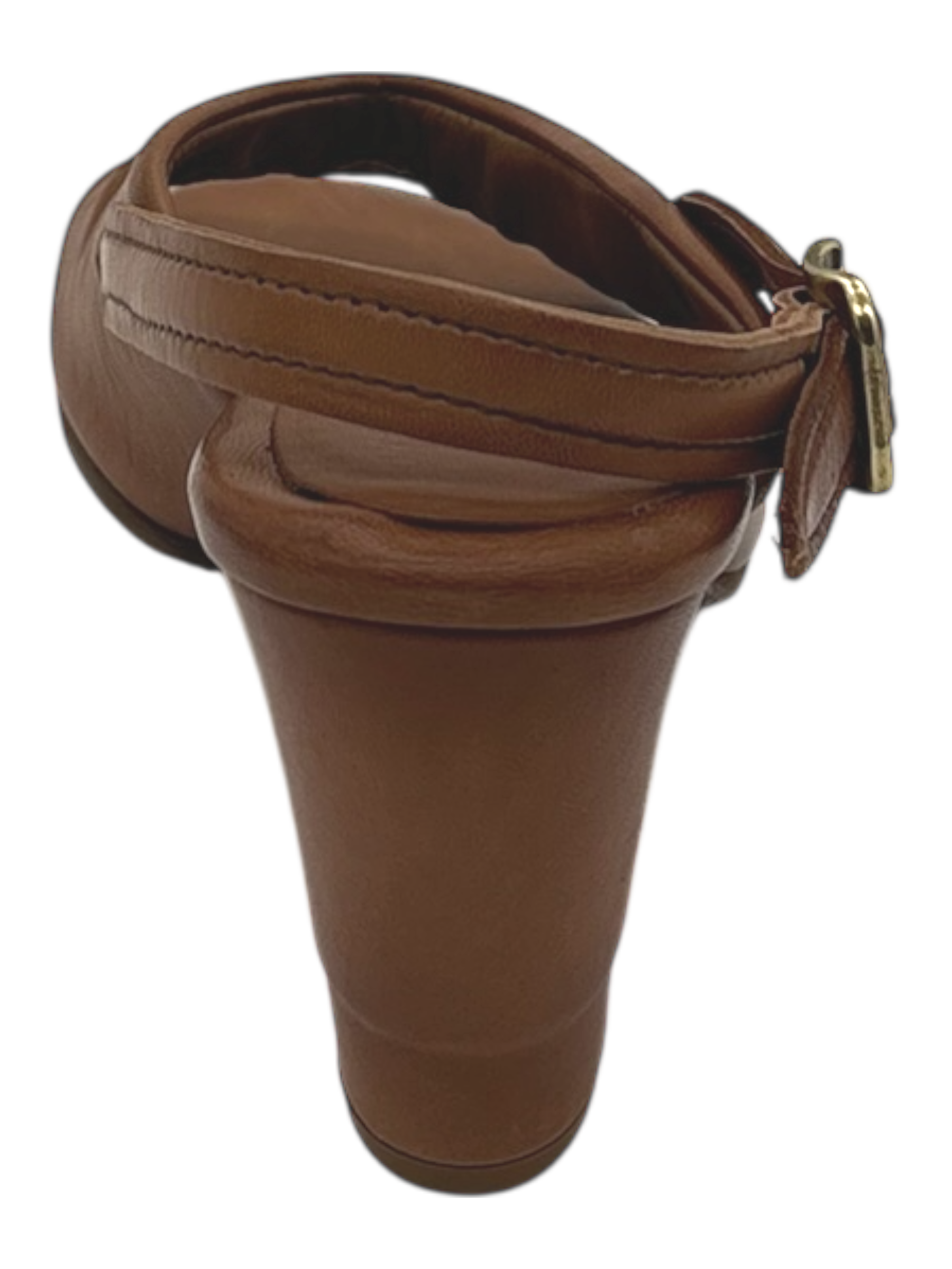 Sandalo pelle donna AS98 Camel - C35001 -