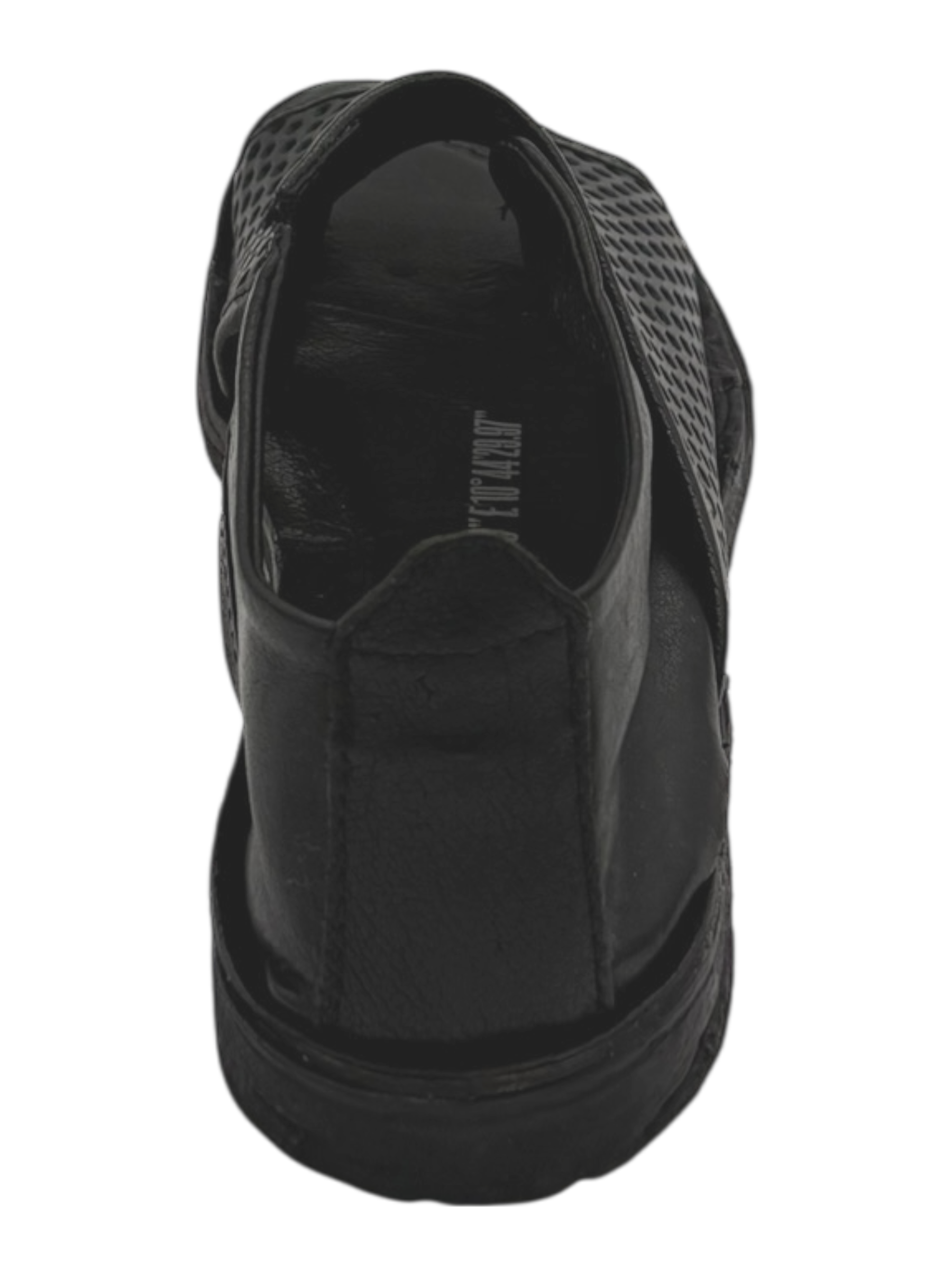 Sandalo pelle donna AS98 Black - A16080 -