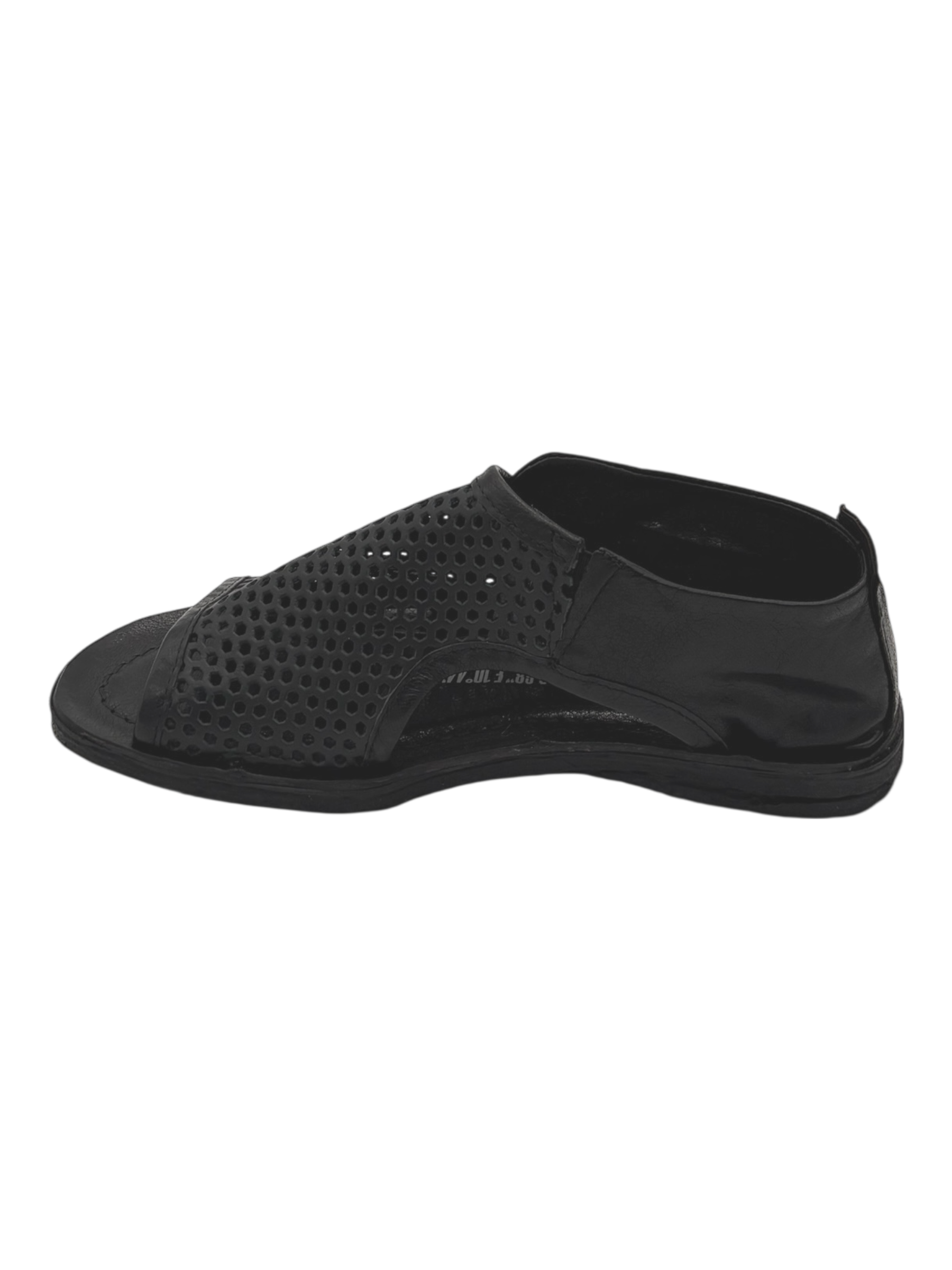 Sandalo pelle donna AS98 Black - A16080 -