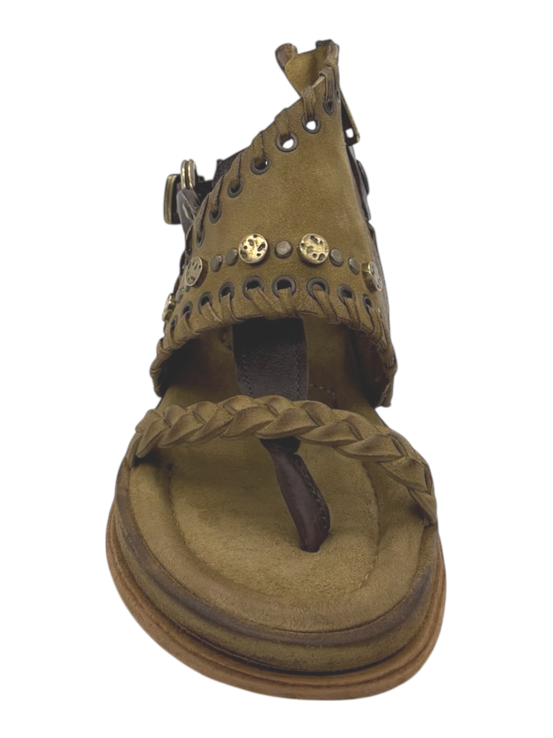 Sandalo pelle donna AS98 Cumino - B60025 -