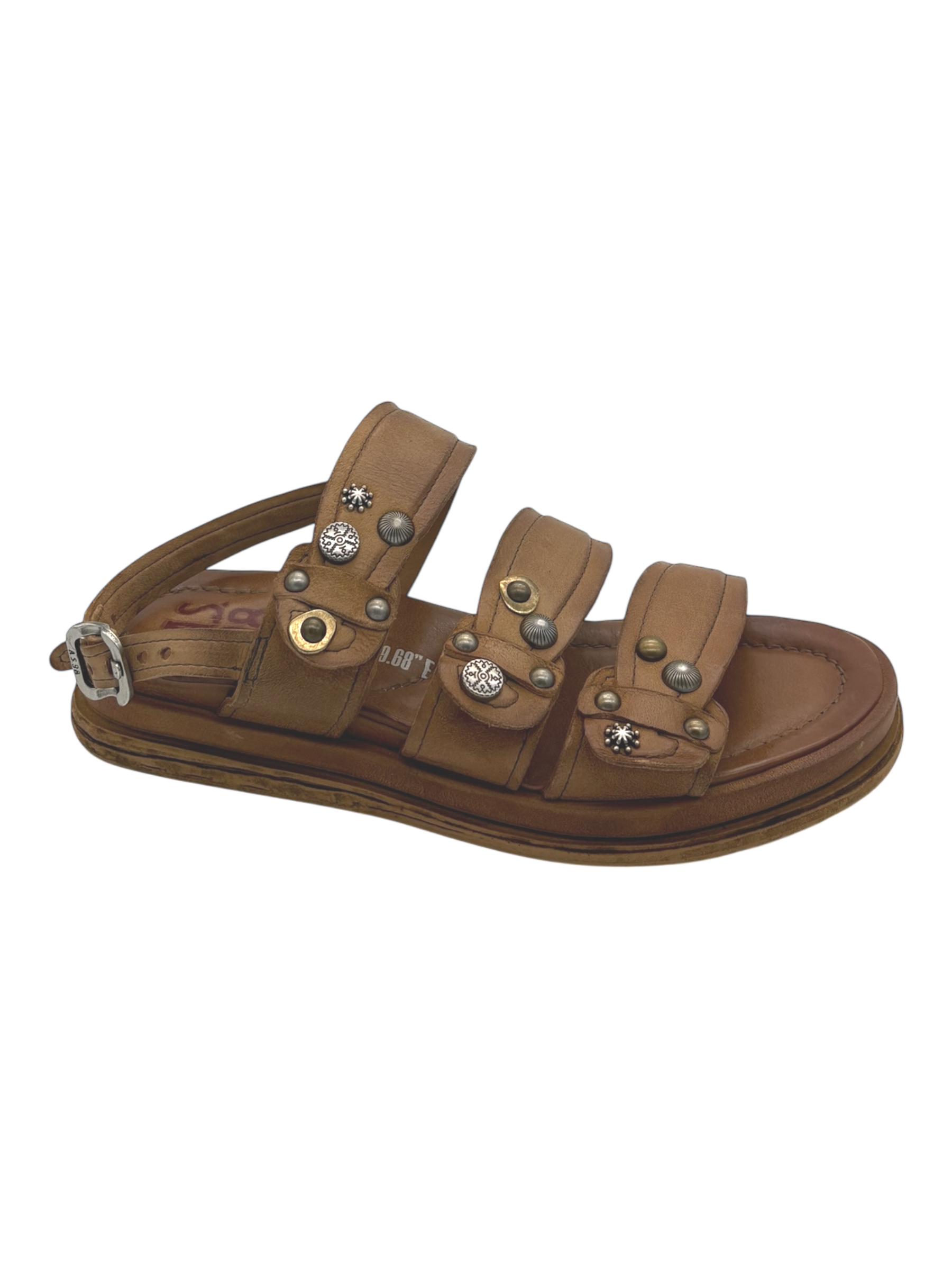 Sandalo pelle donna AS98 Tiger - B60020 -