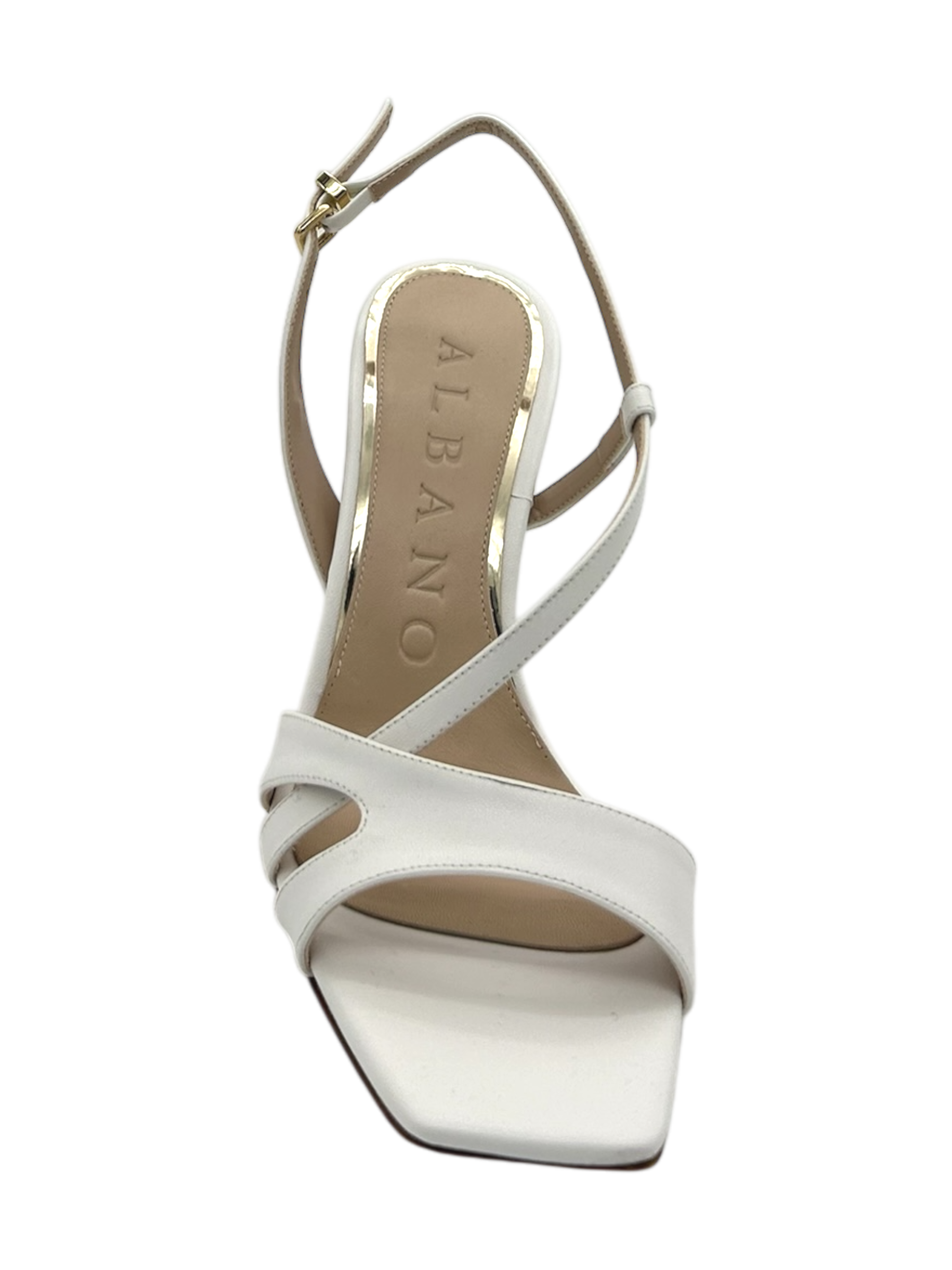 Sandalo donna Albano Soft Bianco -5365-