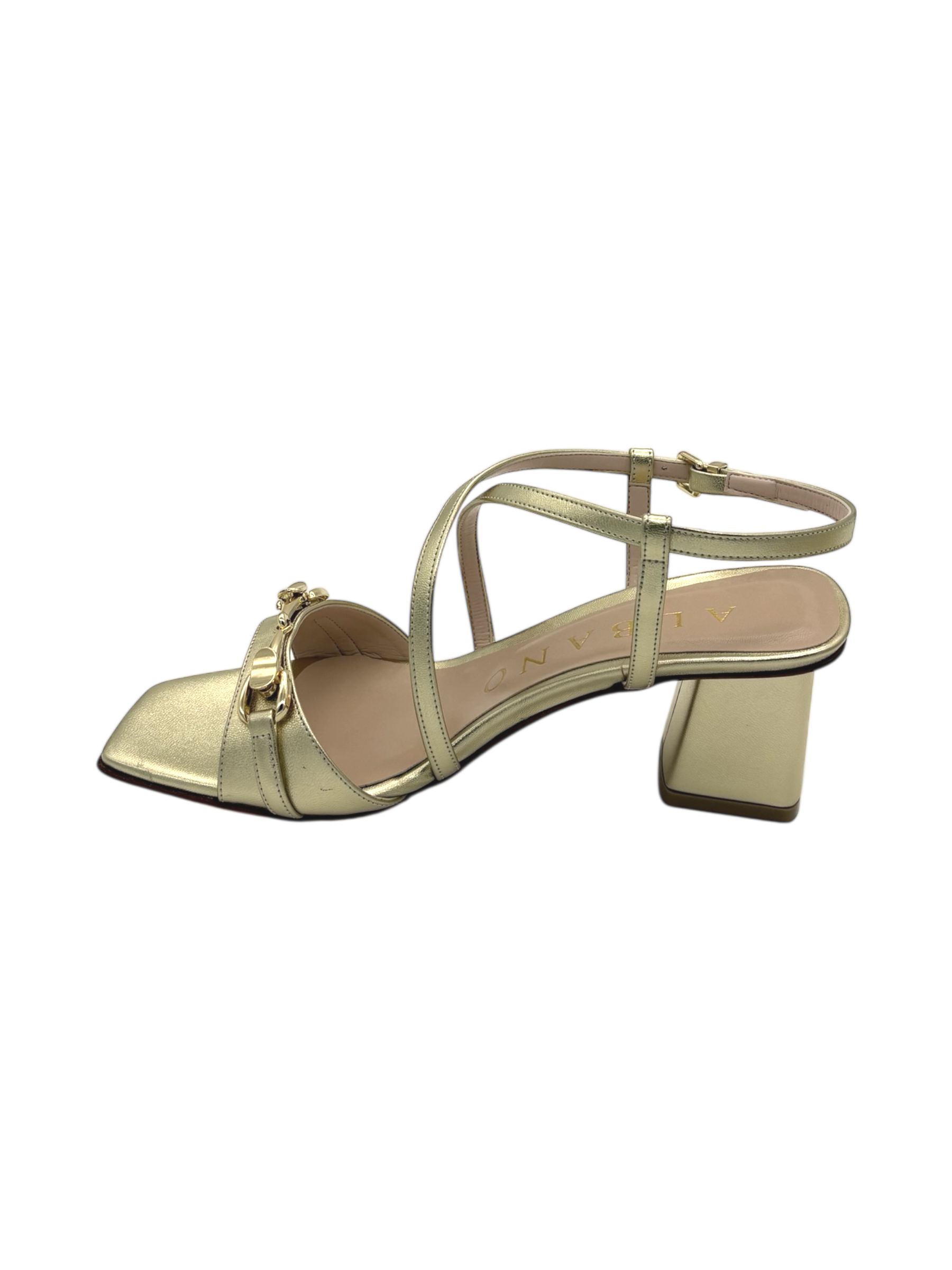 Sandalo Donna Albano Platino 5564
