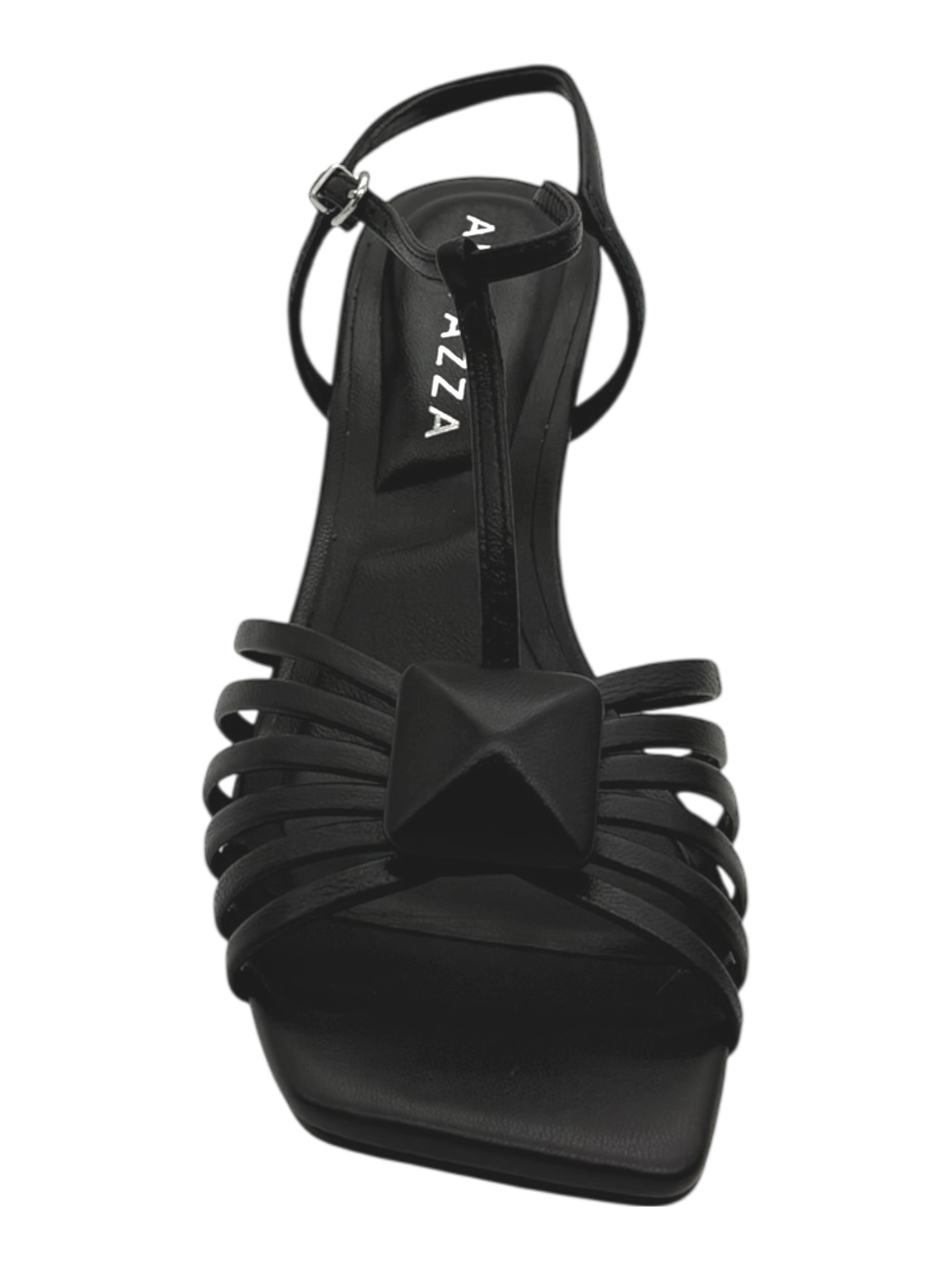 Sandalo pelle donna Apepazza Black -Lea Aster02-