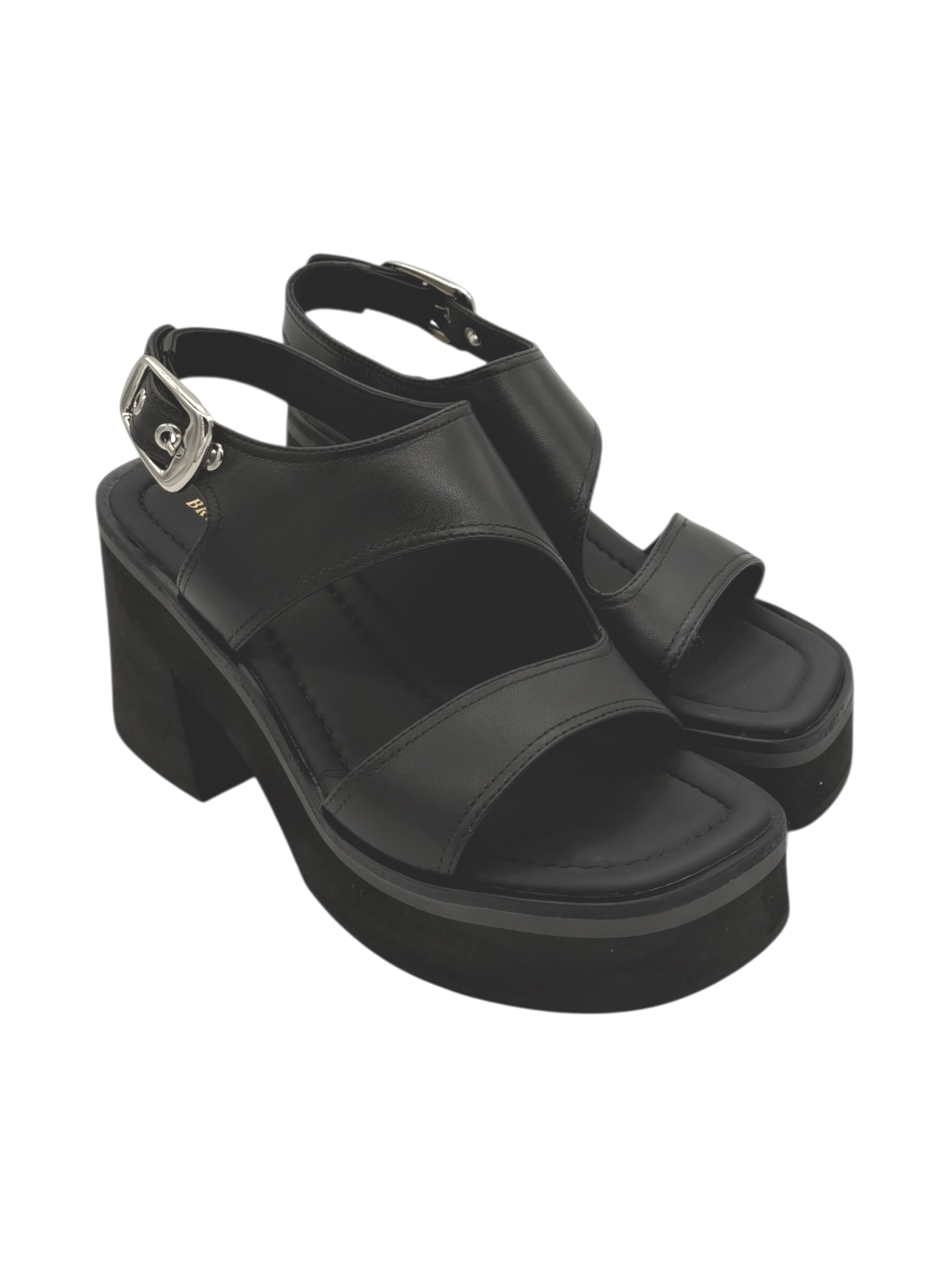 Sandalo pelle donna Bruno Premi Nero - BN6703X -