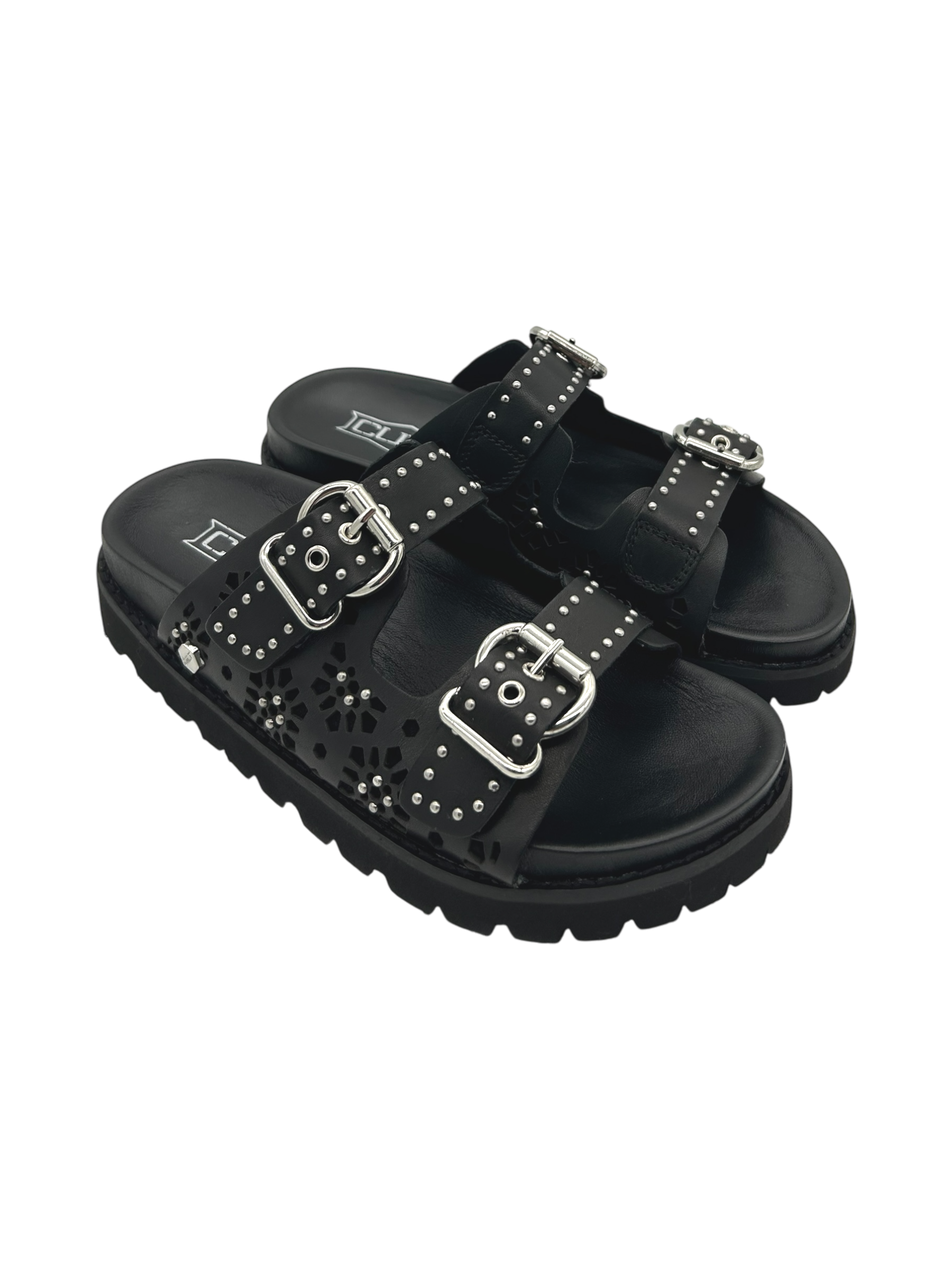 Sandalo pelle donna CULT Black - Lizzo 4463 -