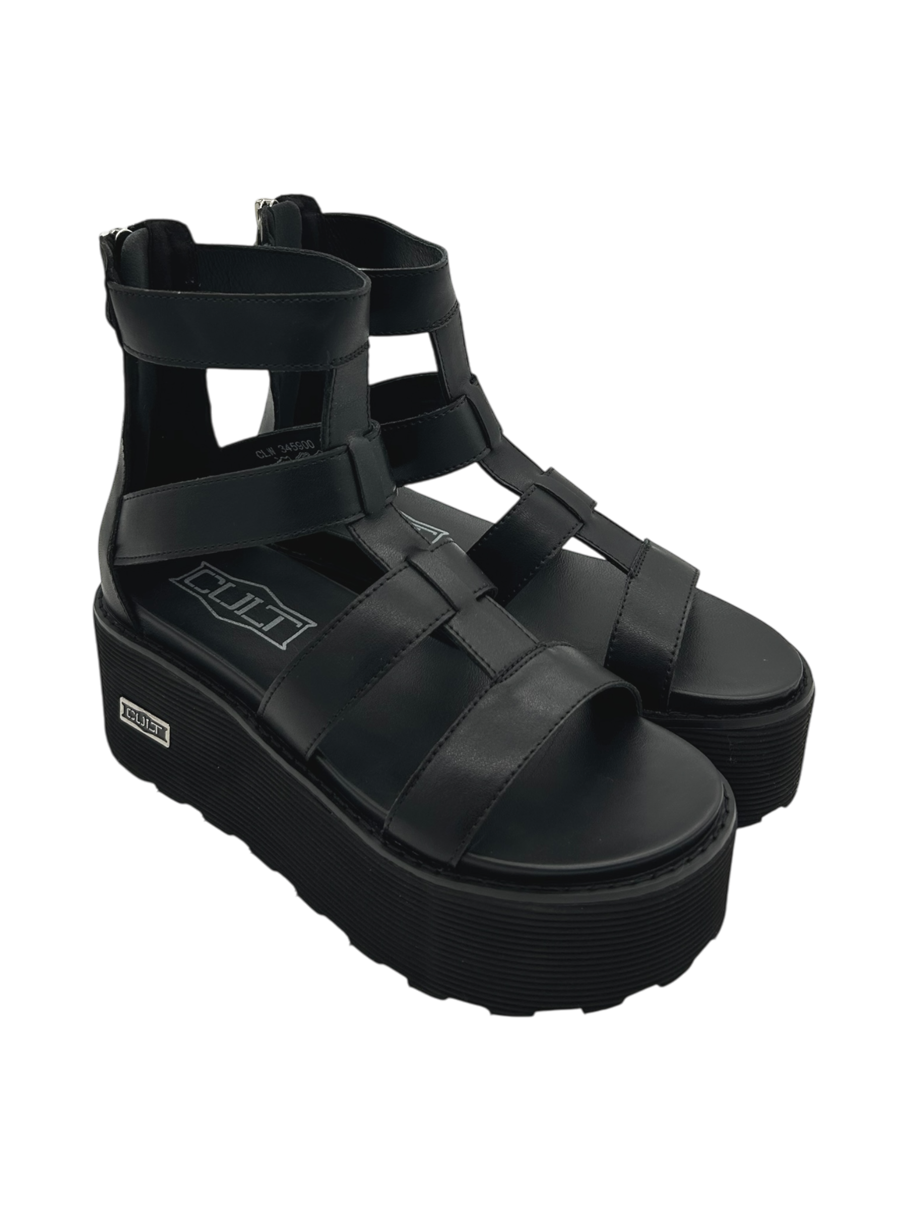 Sandalo pelle donna CULT Black - Nancy 3459 -