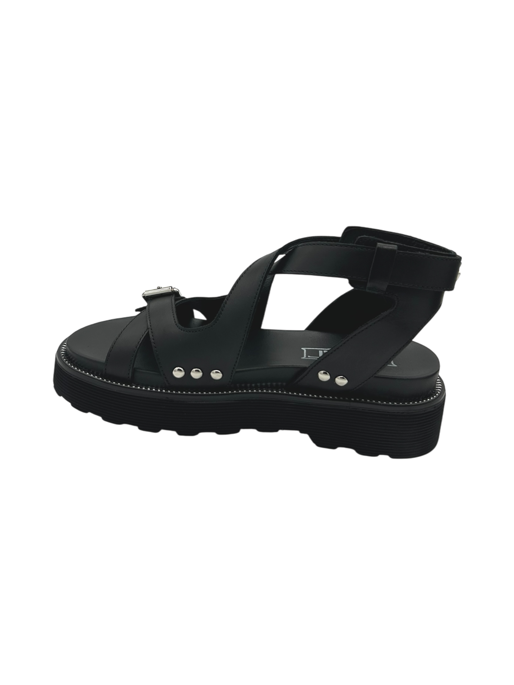 Sandalo pelle donna CULT Black - Ziggy 4472 -