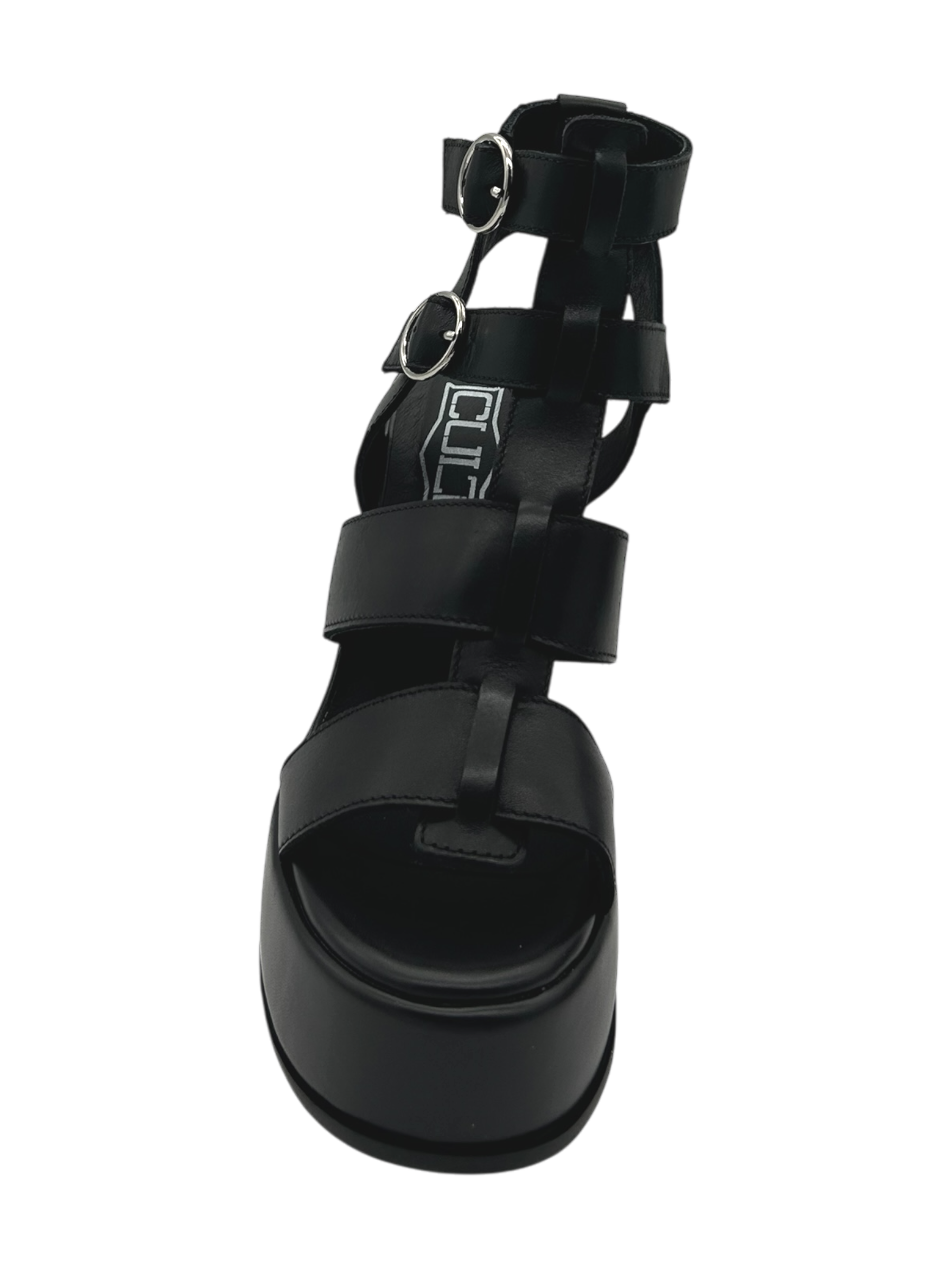 Sandalo pelle donna CULT Black - Bjork 4509 -