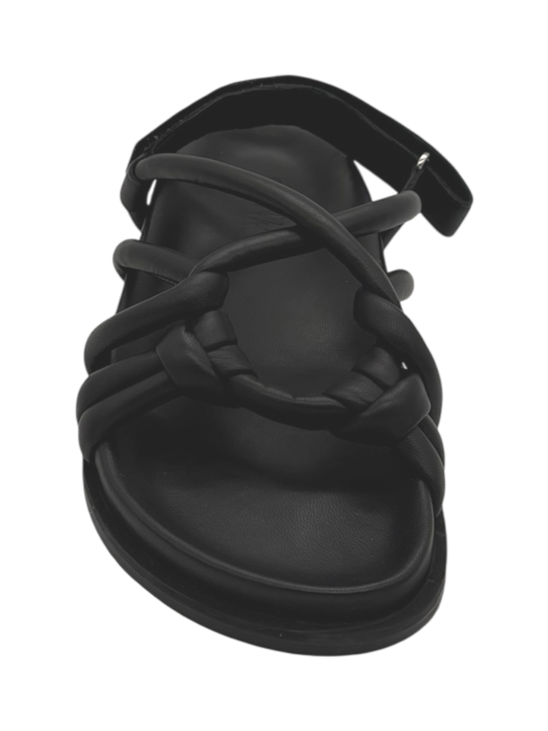 Sandalo pelle donna ELENA IACHI Nero - M63 -