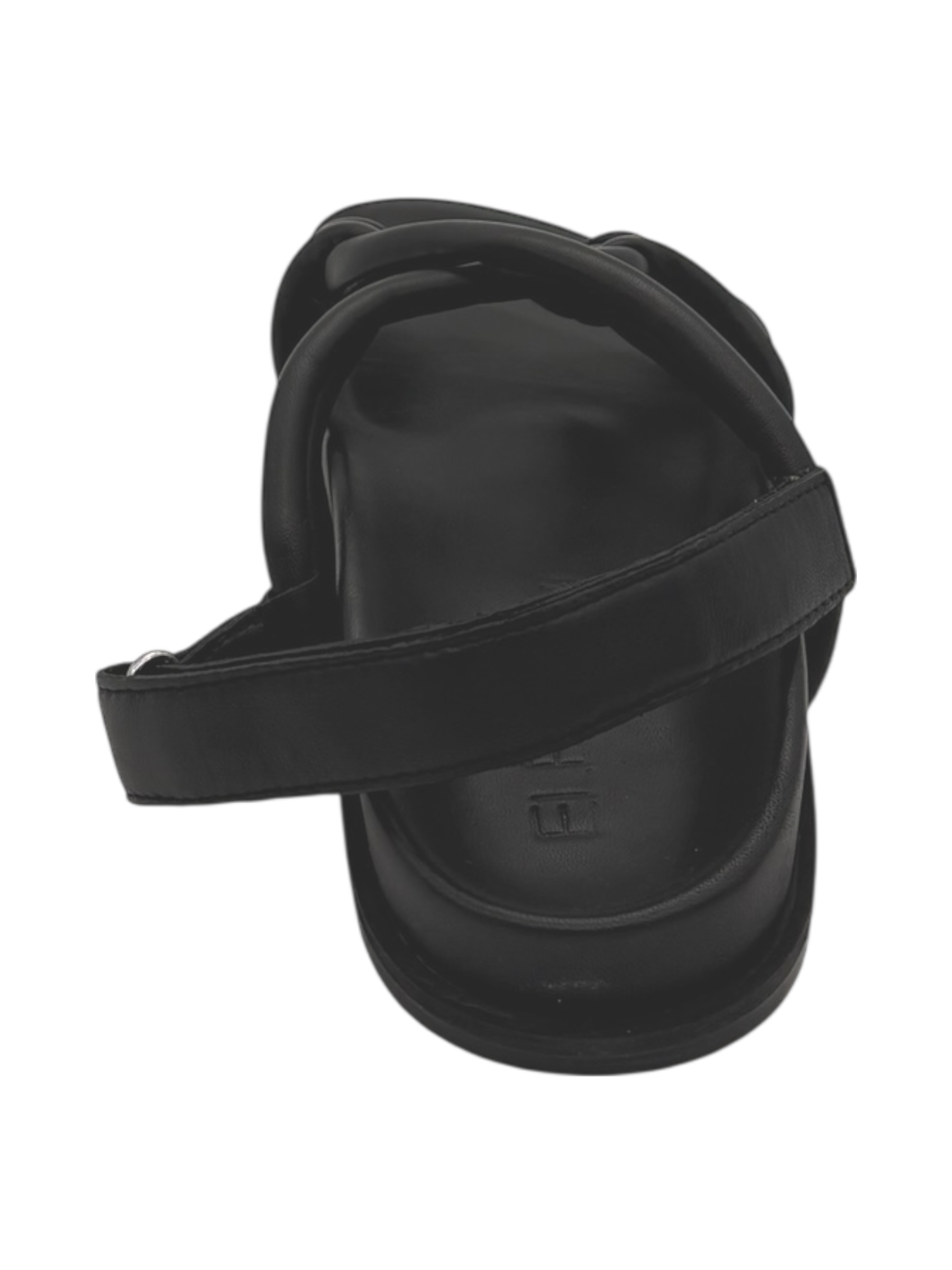 Sandalo pelle donna ELENA IACHI Nero - M63 -