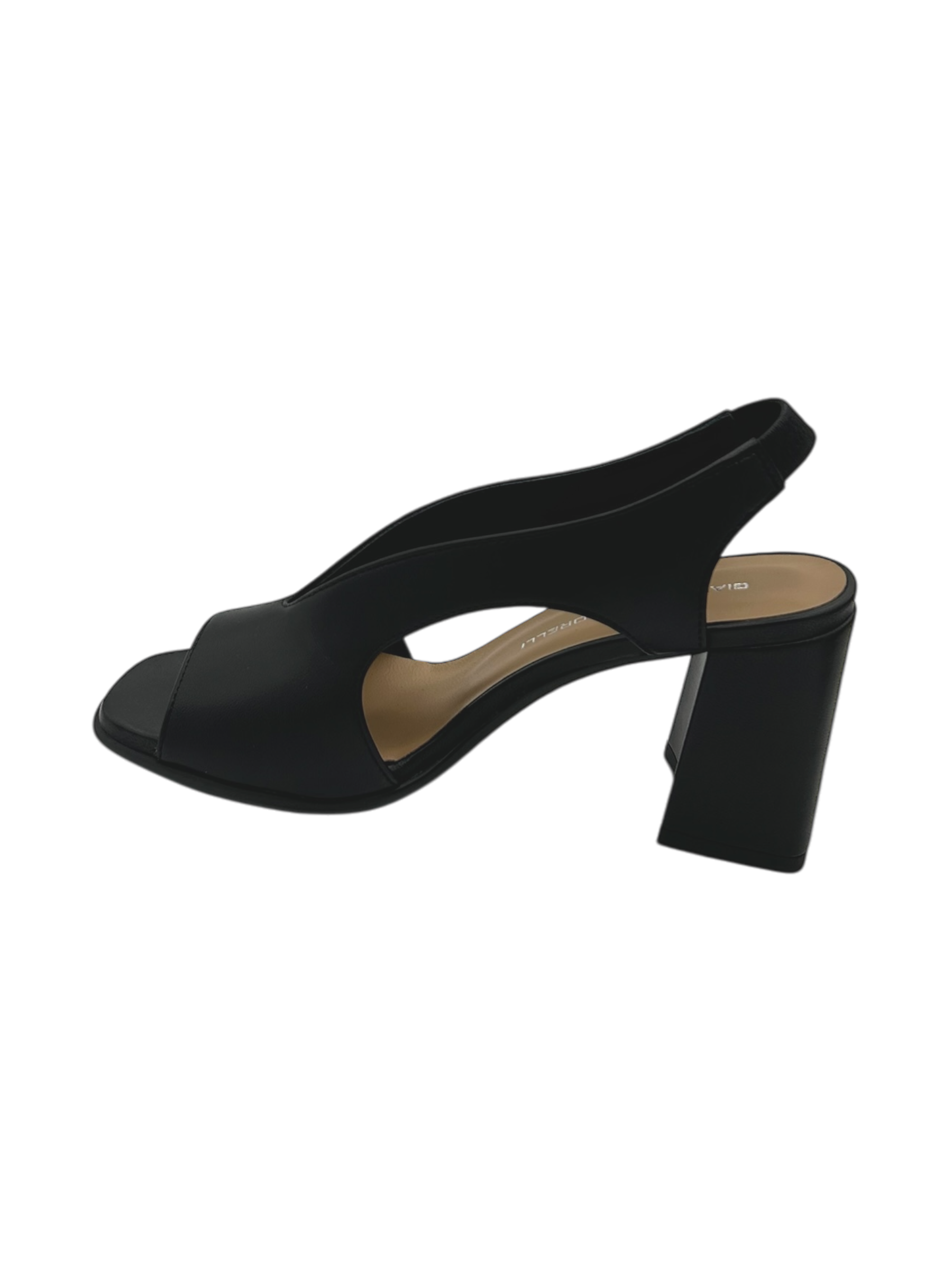 Sandalo pelle donna GIANMARCO SORELLI Nero -2164 Flex-