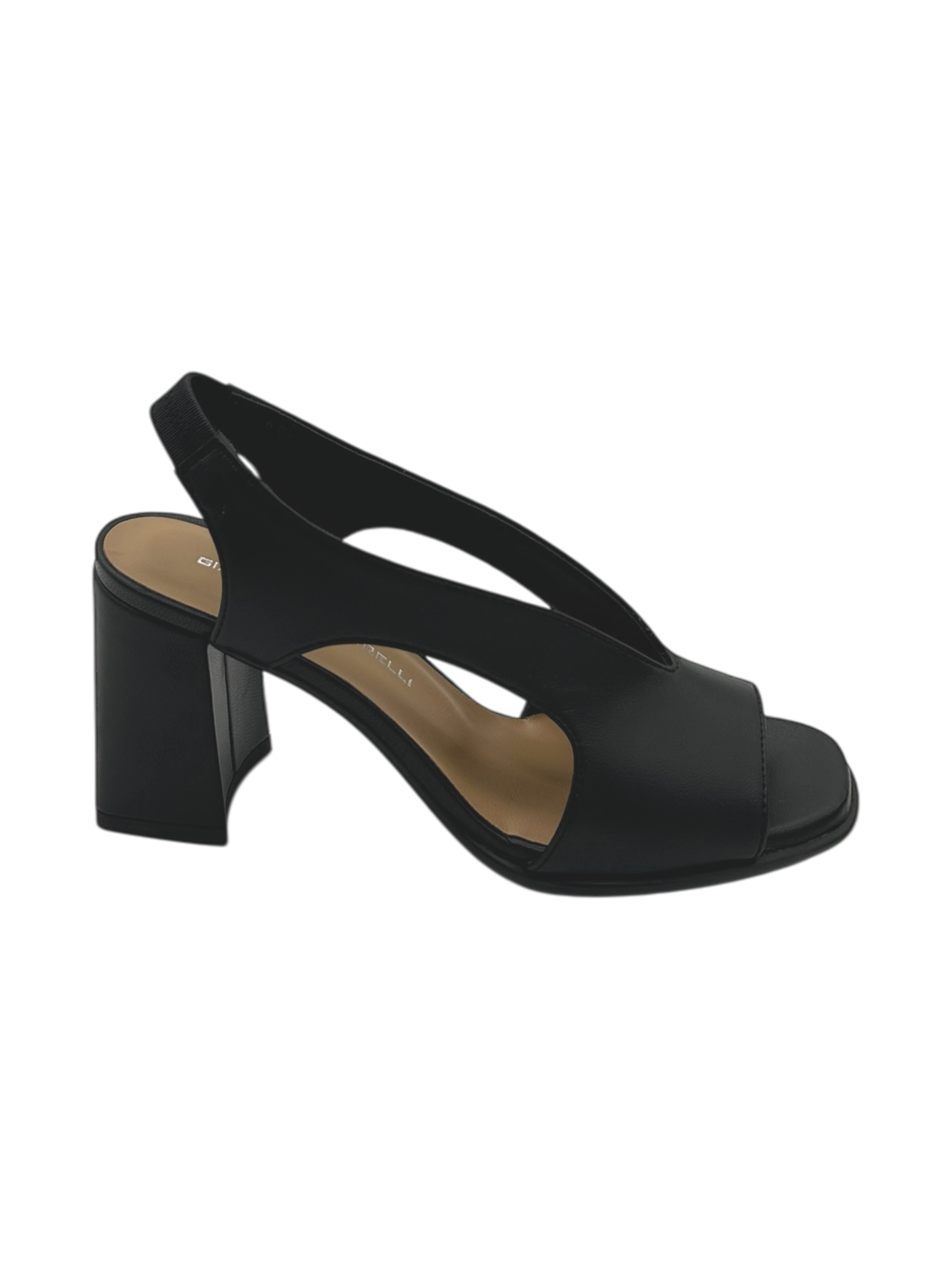 Sandalo pelle donna GIANMARCO SORELLI Nero -2164 Flex-