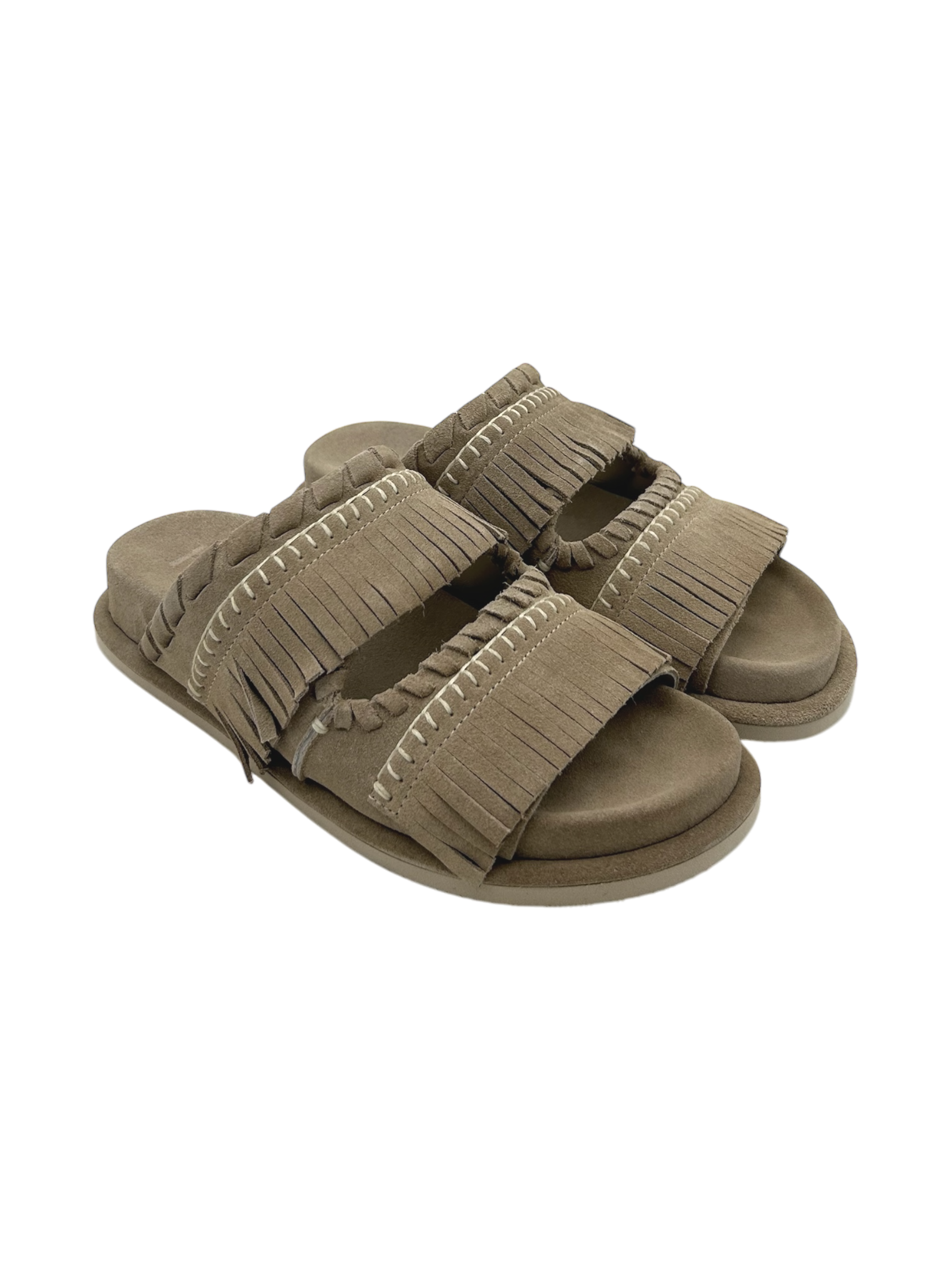 Ciabatta pelle donna Hooney by Apepazza Beige -Astrid-