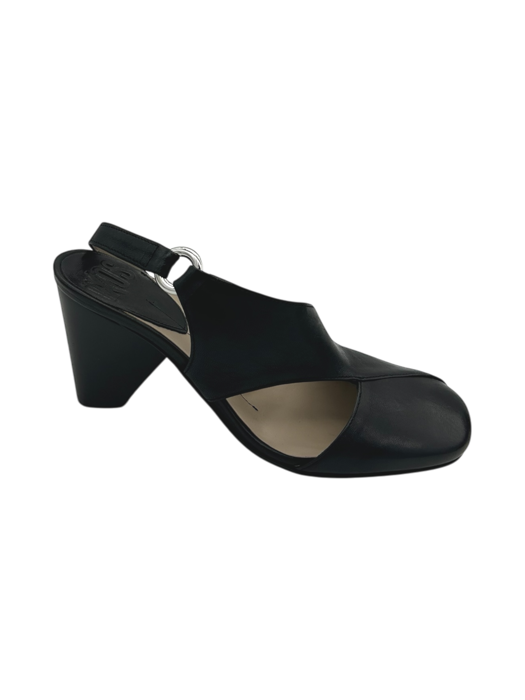 Scarpa pelle donna Ixos Nero -Homer 604-