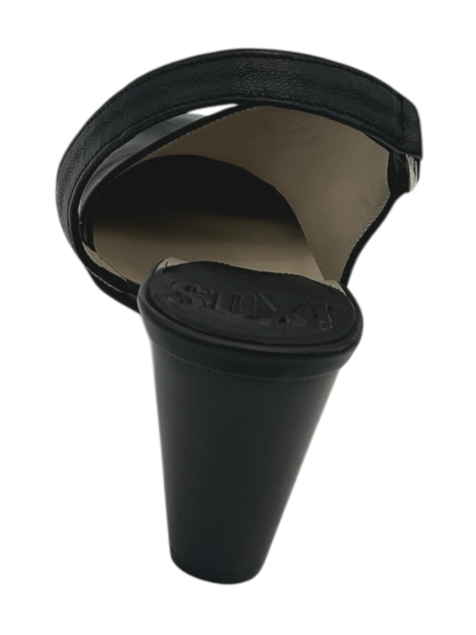 Scarpa pelle donna Ixos Nero -Homer 604-