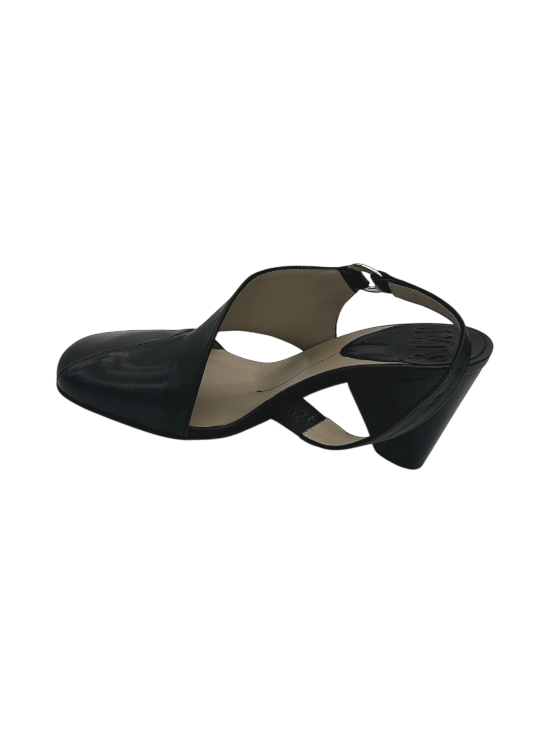 Scarpa pelle donna Ixos Nero -Homer 604-