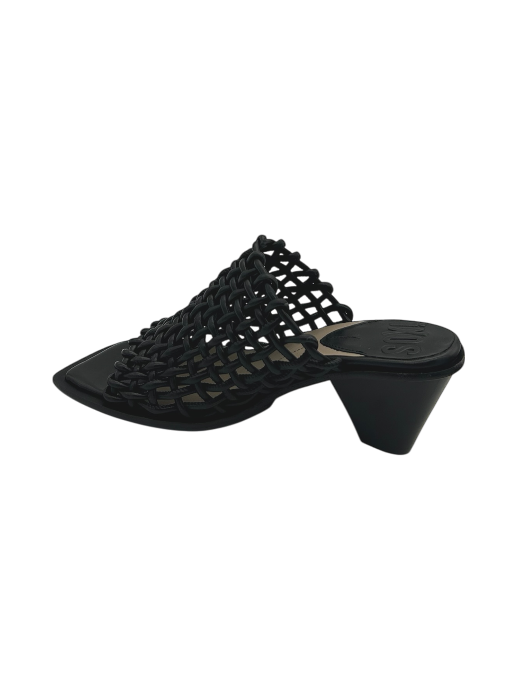 Sandalo pelle donna Ixos Nero -Marge-